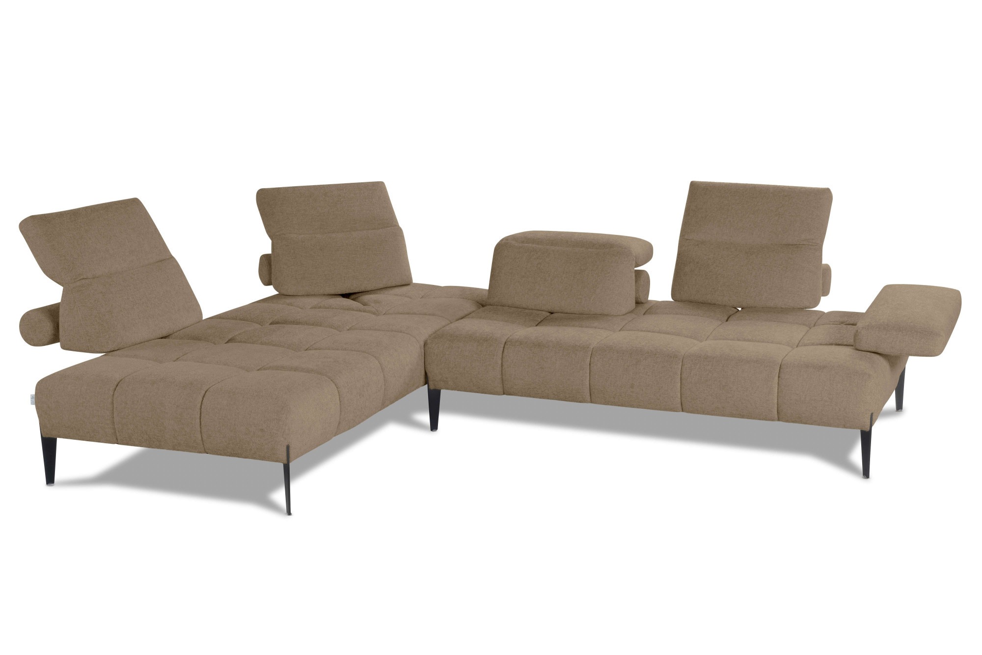 CALIA ITALIA Ecksofa »Skyline, Made in Italy, Design-Sofa, L-Form, mit Sitz günstig online kaufen