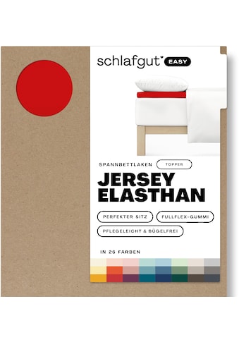 Spannbettlaken »EASY Jersey Elasthan Topper«