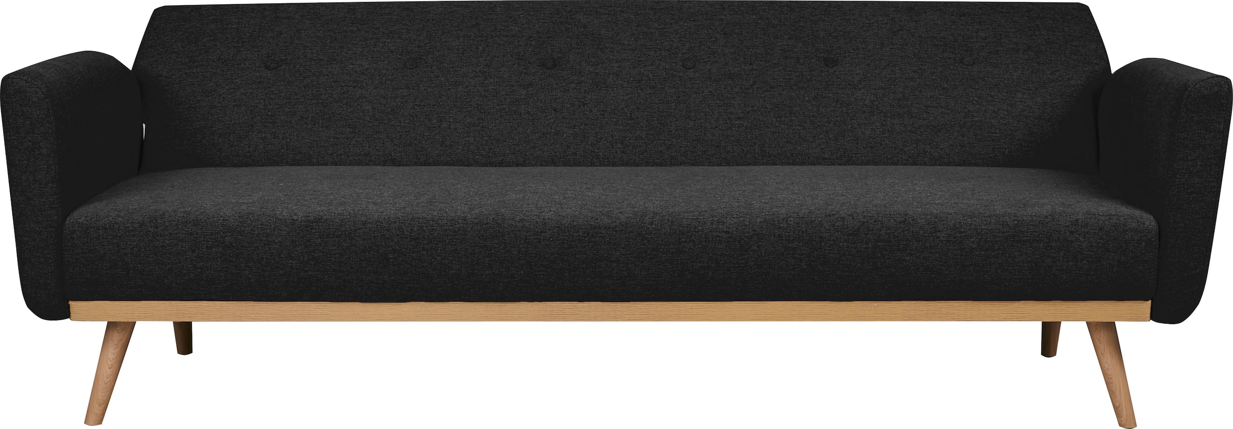 SalesFever Schlafsofa »Komfortables Schlafsofa zum Entspannen«, Knopfheftun günstig online kaufen