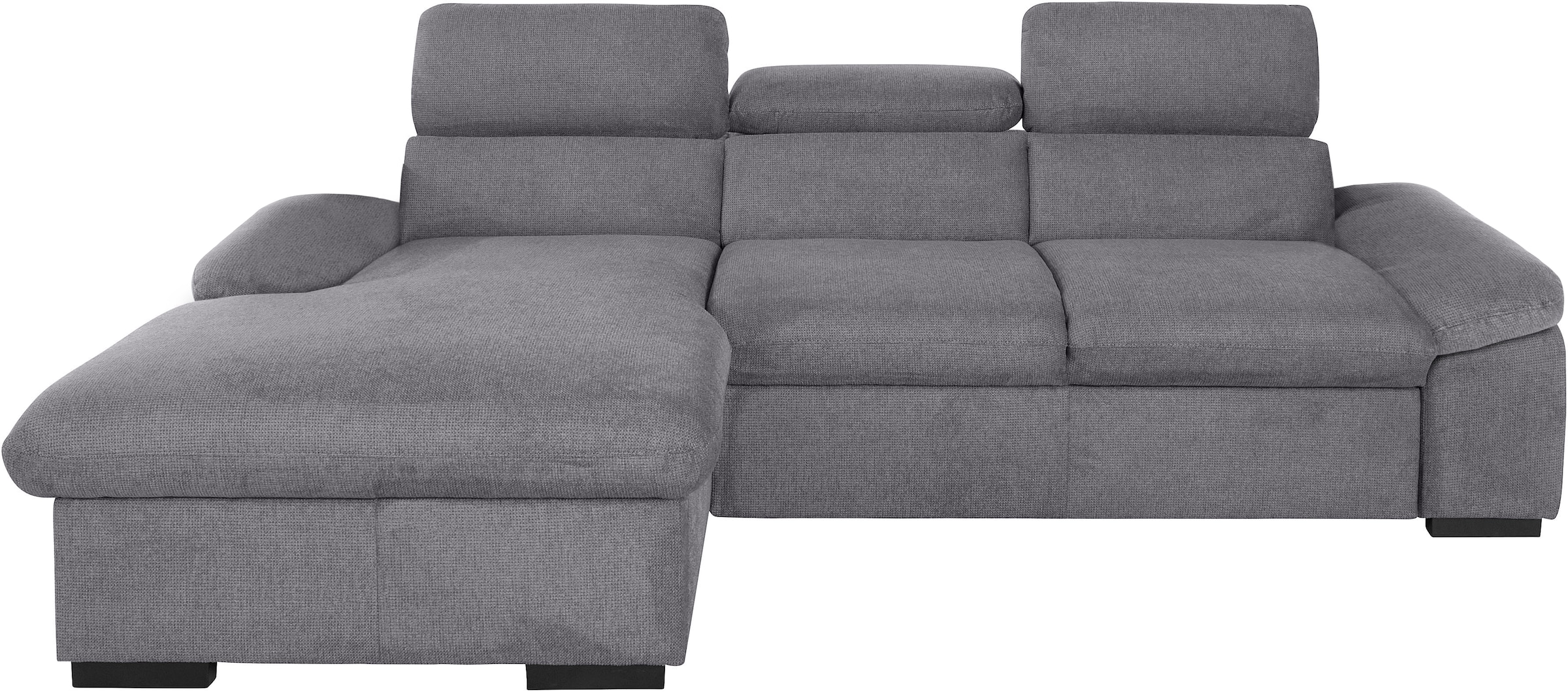 COTTA Ecksofa »Lola L-Form mit Kopfteilfunktion & Hocker«, (Set, mit Hocker günstig online kaufen