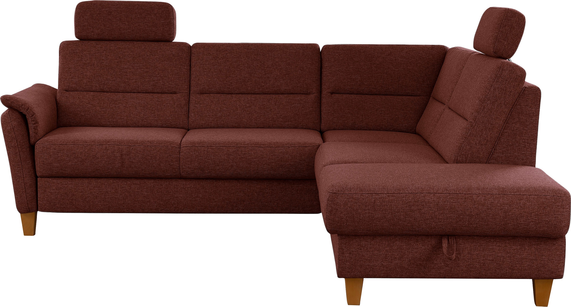 Home affaire Ecksofa »Palmera L-Form, B: 236 cm« optional Bettfunktion & Be günstig online kaufen