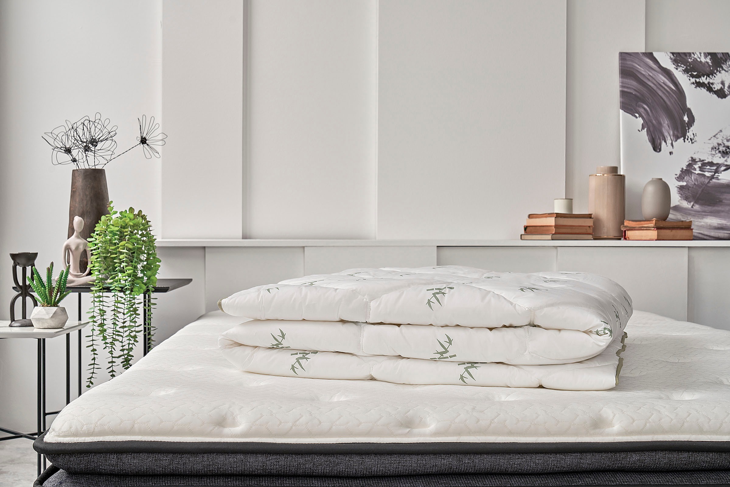 Yatas Bedding Kunstfaserbettdecke »Bambus Majestät, Bettdecke 135x200 cm & günstig online kaufen
