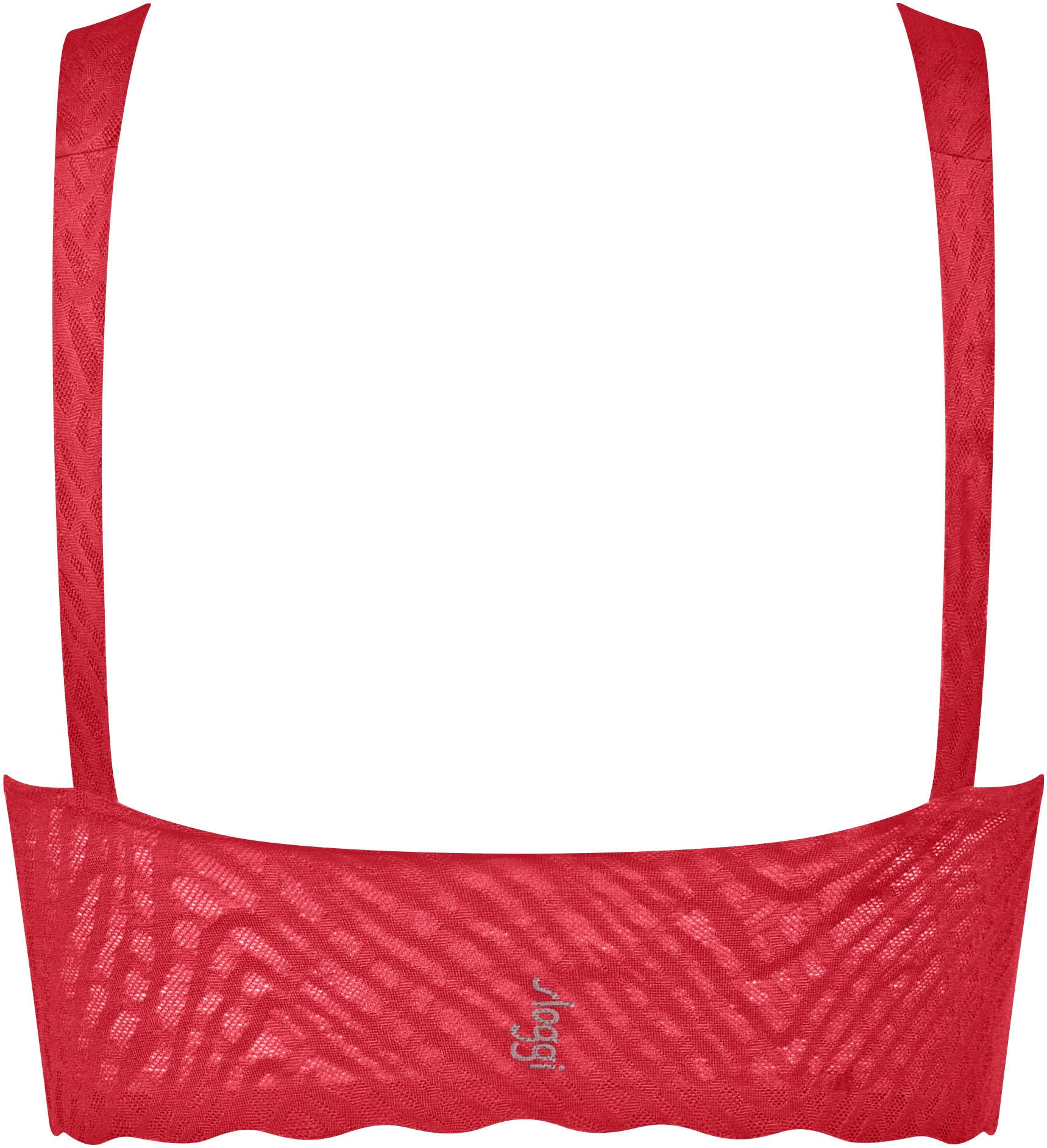 sloggi Bralette »ZERO Feel Bliss«, nahtlos mit Spitzenoptik, V-Ausschnitt, herausnehmbare Pads