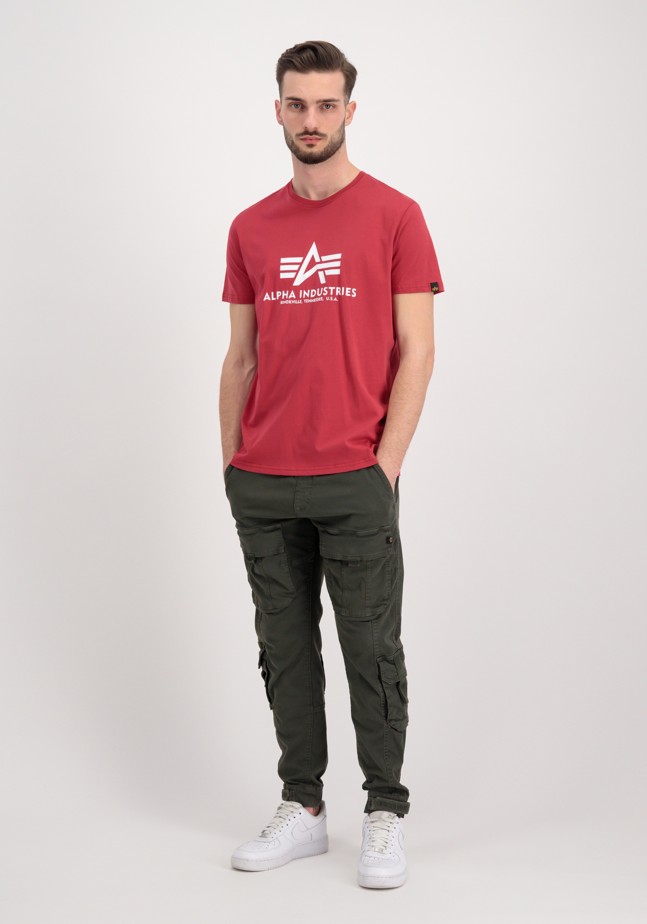 Alpha Industries T-Shirt »Alpha Industries Men - T-Shirts Basic T-Shirt BL«