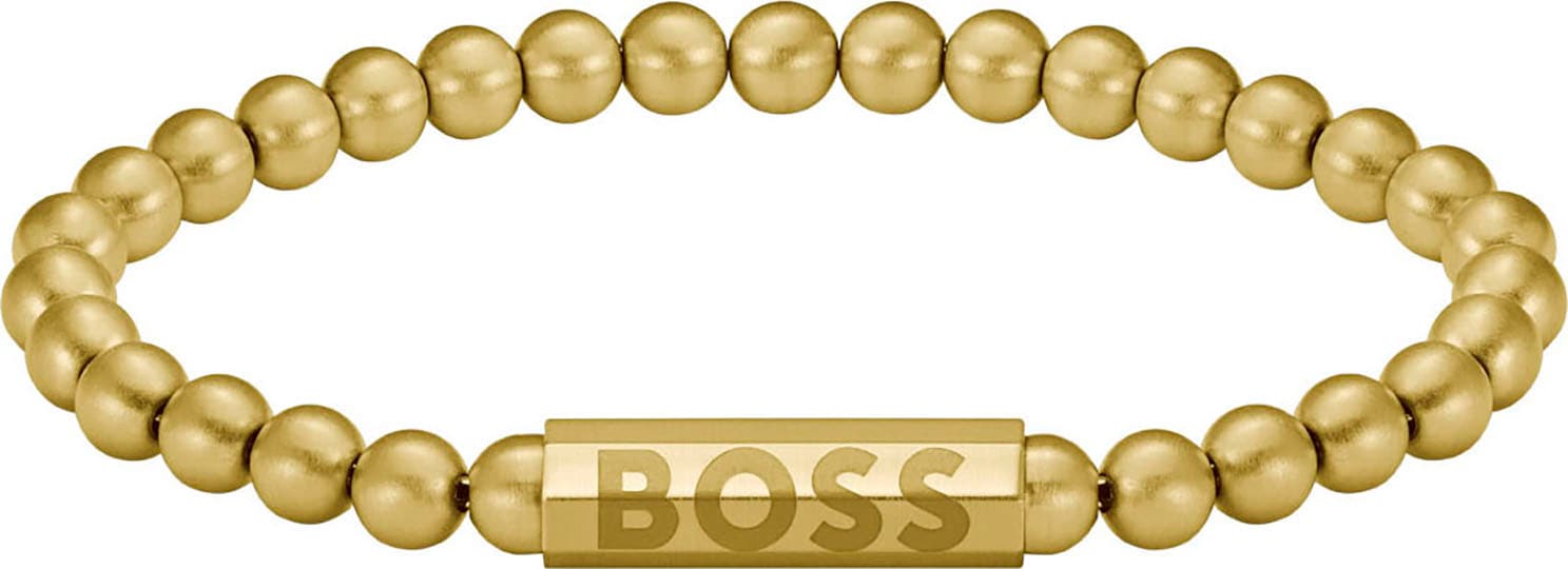 BOSS Armband »SPHERE« gelbgoldfarben M BOSS Schmuck - Herrenarmschmuck