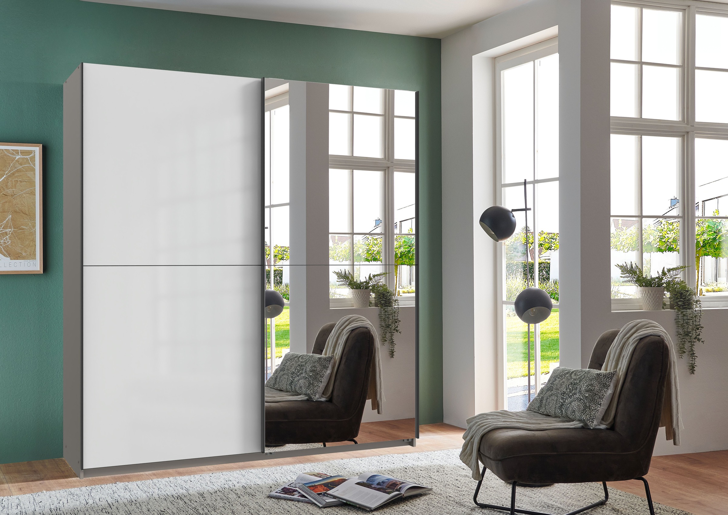Wimex Kleiderschrank »Mugano, B/T/H 135 oder 180/65/198cm, Made in Germany« günstig online kaufen