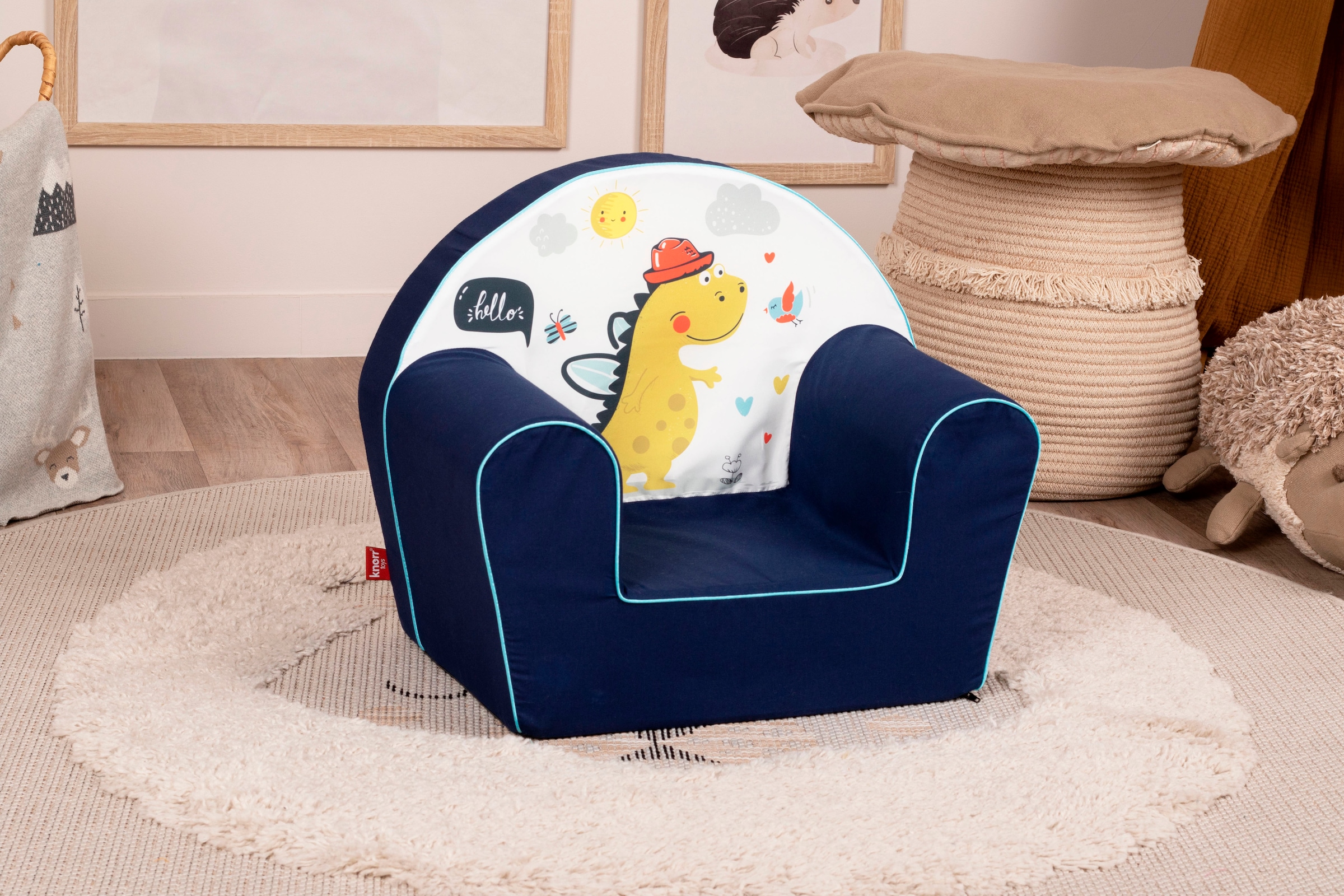 Knorrtoys® Sessel »Lovely dino«, für Kinder; Made in Europe