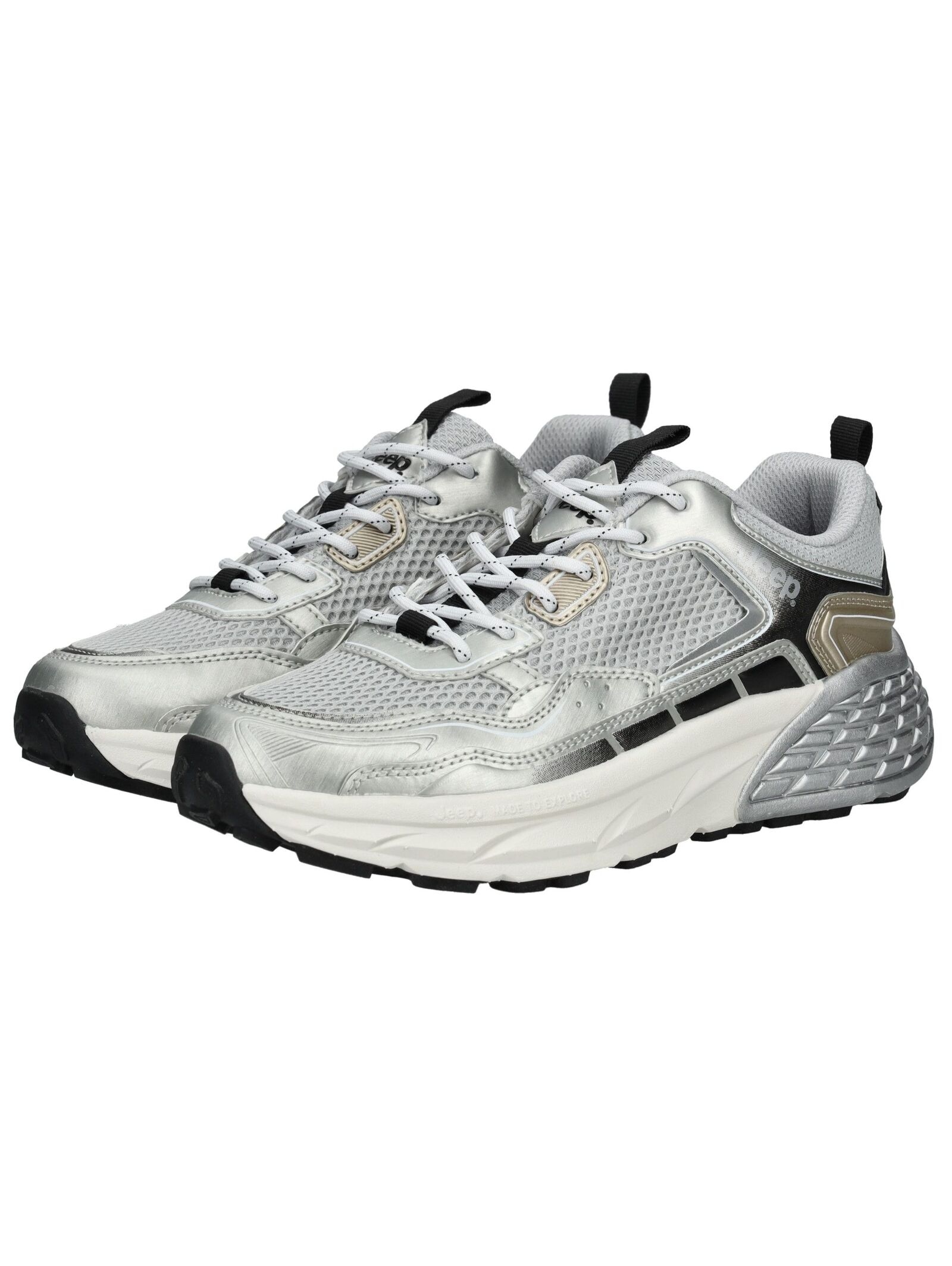 Jeep Sneaker »Jeep Sneaker Lederimitat/Textil«