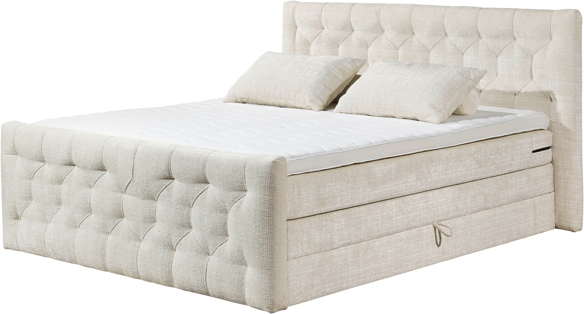 ED EXCITING DESIGN Boxspringbett »"Cashfield"! Topseller inkl. zwei Bettkäs günstig online kaufen