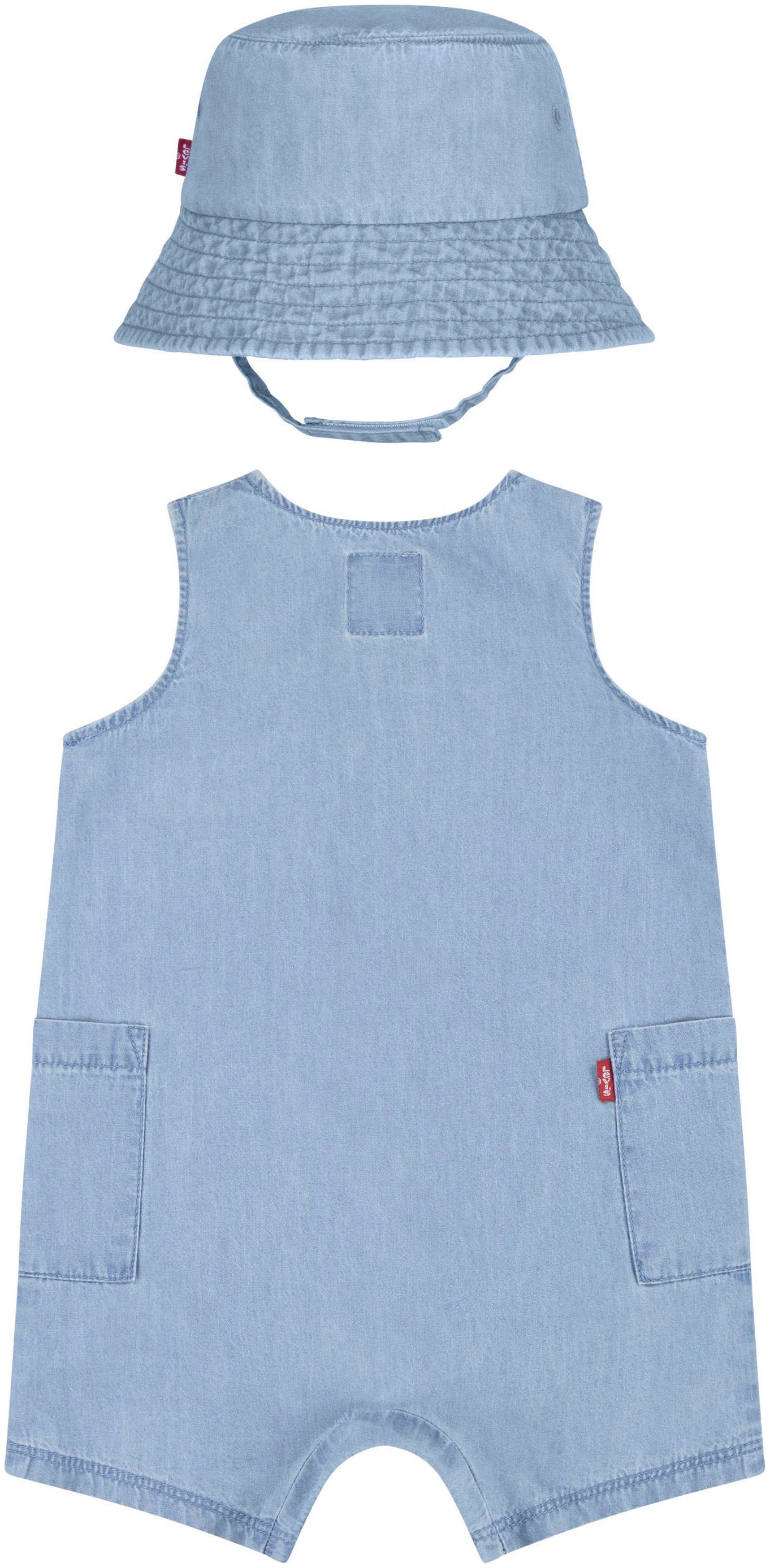 Levi's® Kids Starterpaket, Strampler und Hut für Babys