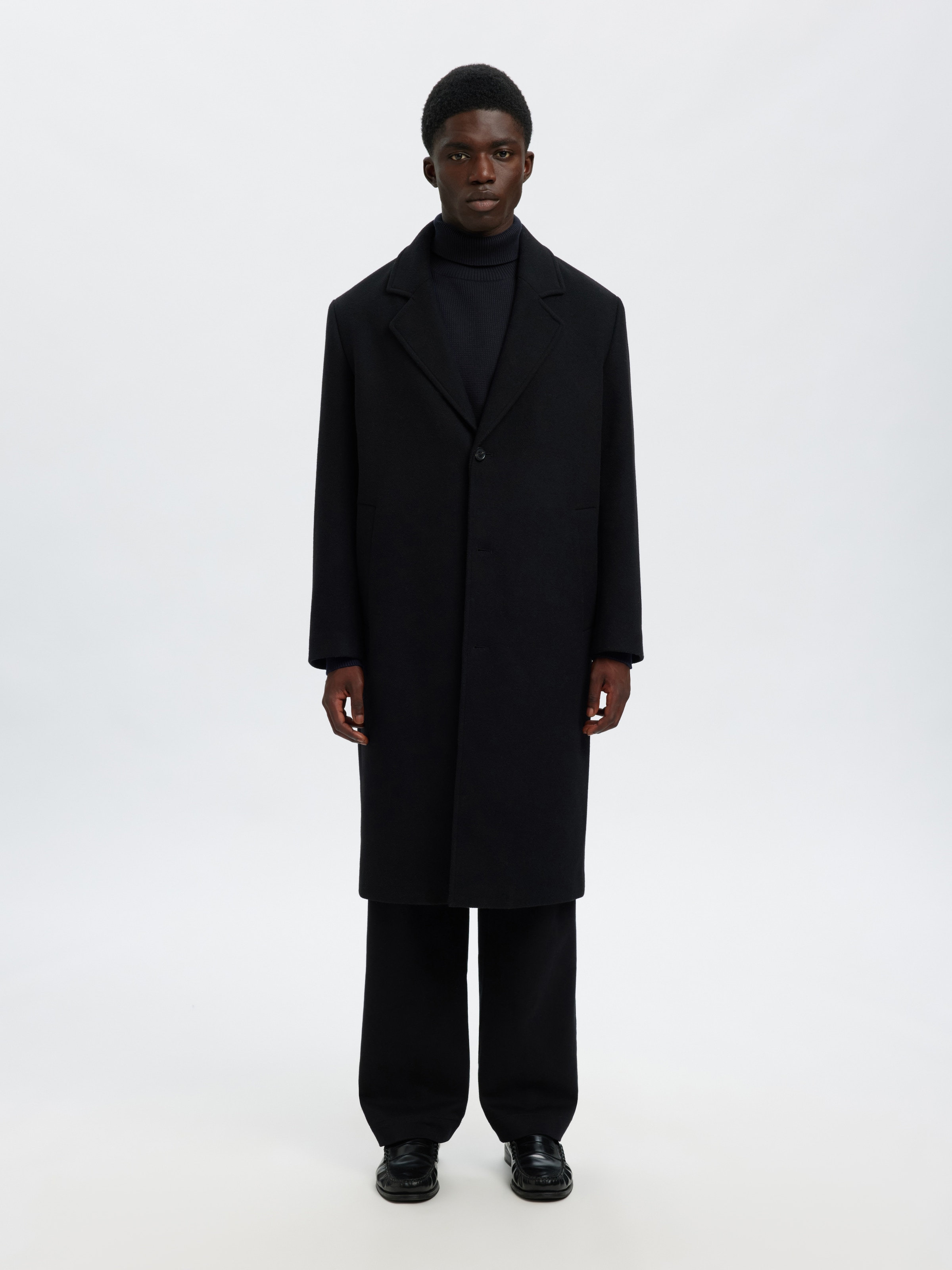 SELECTED HOMME Rollkragenpullover »SLHDANE LS KNIT STRUCTURE ROLL NECK NOOS«
