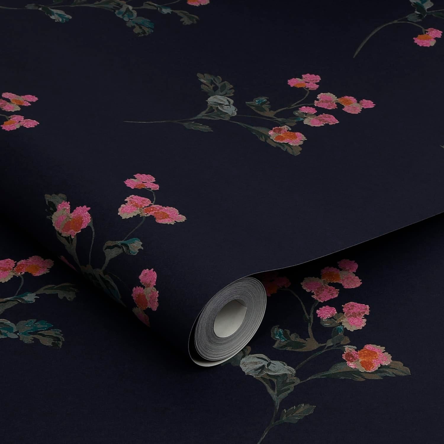 Joules Vliestapete »Swanton Floral Midnight Navy« floral glatt floral