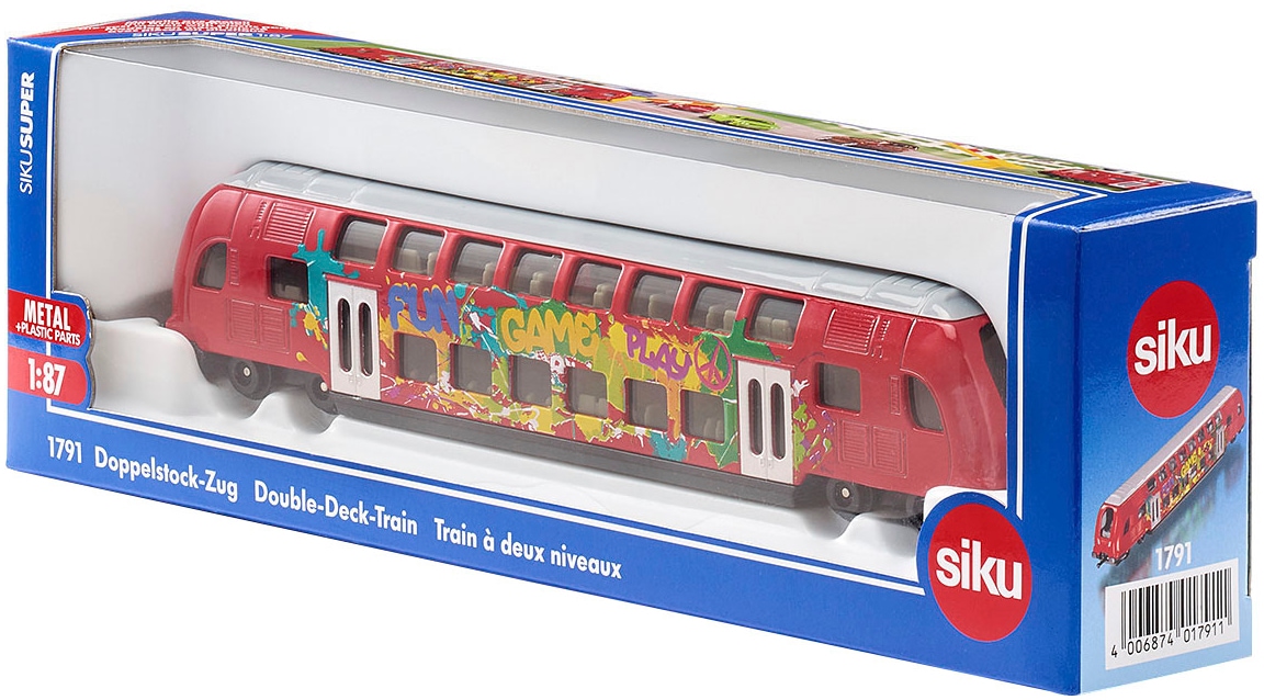 Siku Spielzeug-Zug »SIKU Super, Doppelstock-Zug (1791)«