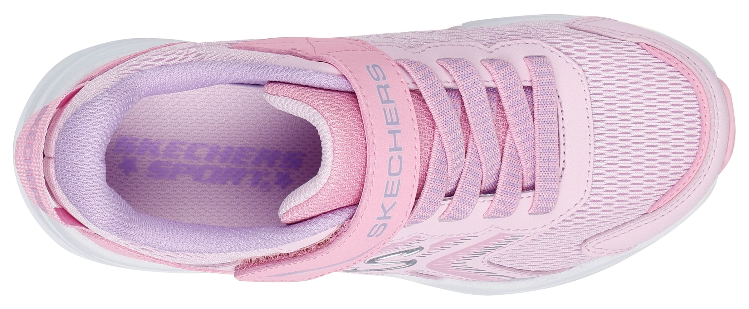 Skechers Sneaker »MICROSPEC TREAD«, Klettschuh mit Gummizug, Größenschablone zum Download