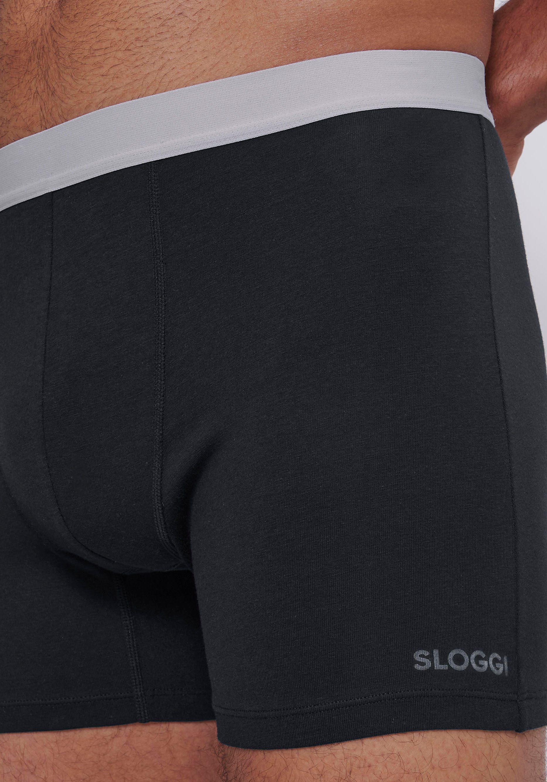 sloggi Boxer »men GO ABC 2.0 Short 2P«, (2 St., 2er Pack), moderne bequeme Basics