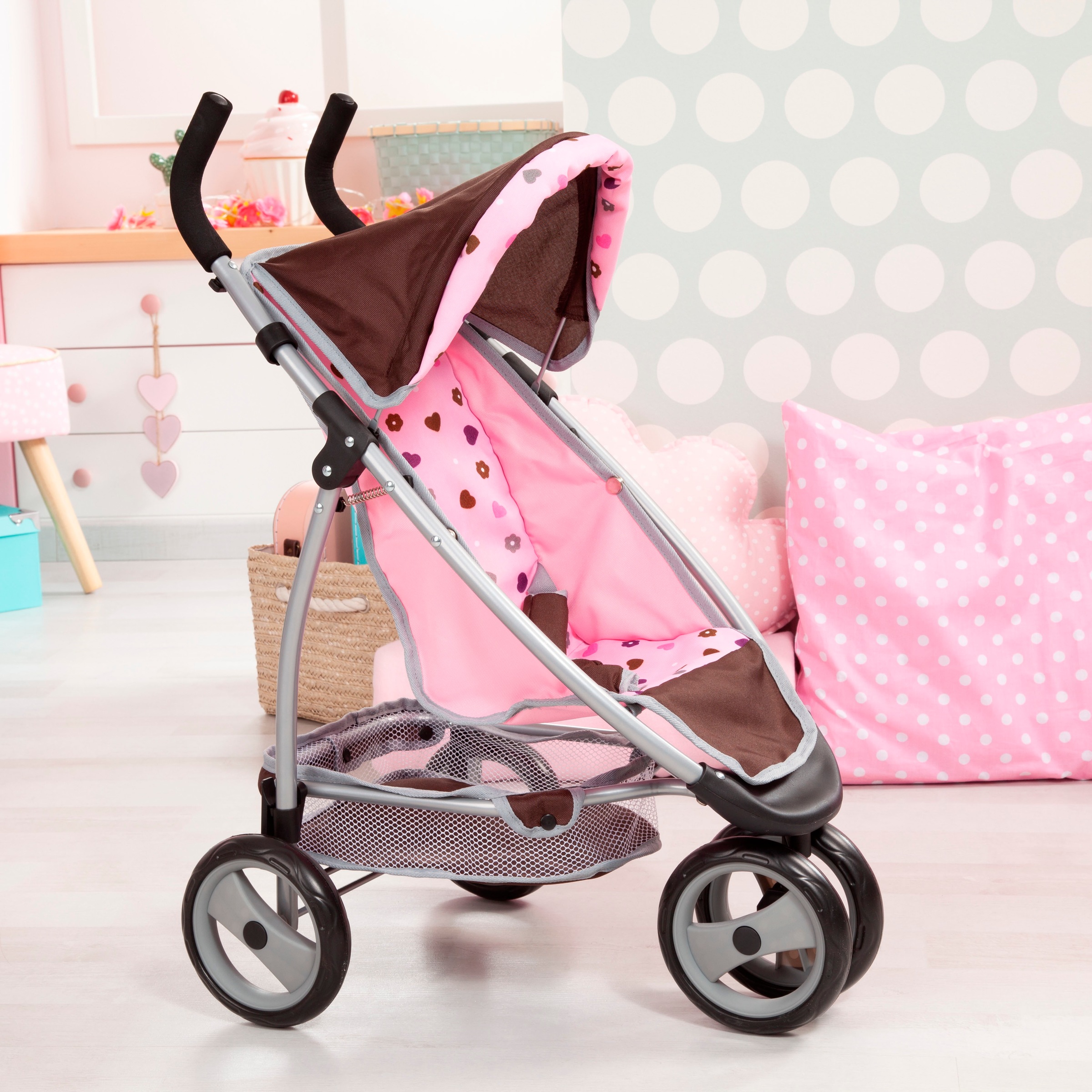 Bayer Puppenbuggy »Sport Jogger braun«