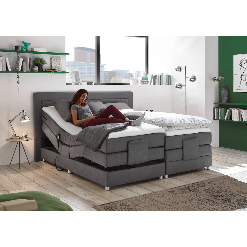 ED EXCITING DESIGN Boxspringbett »Saba 2«