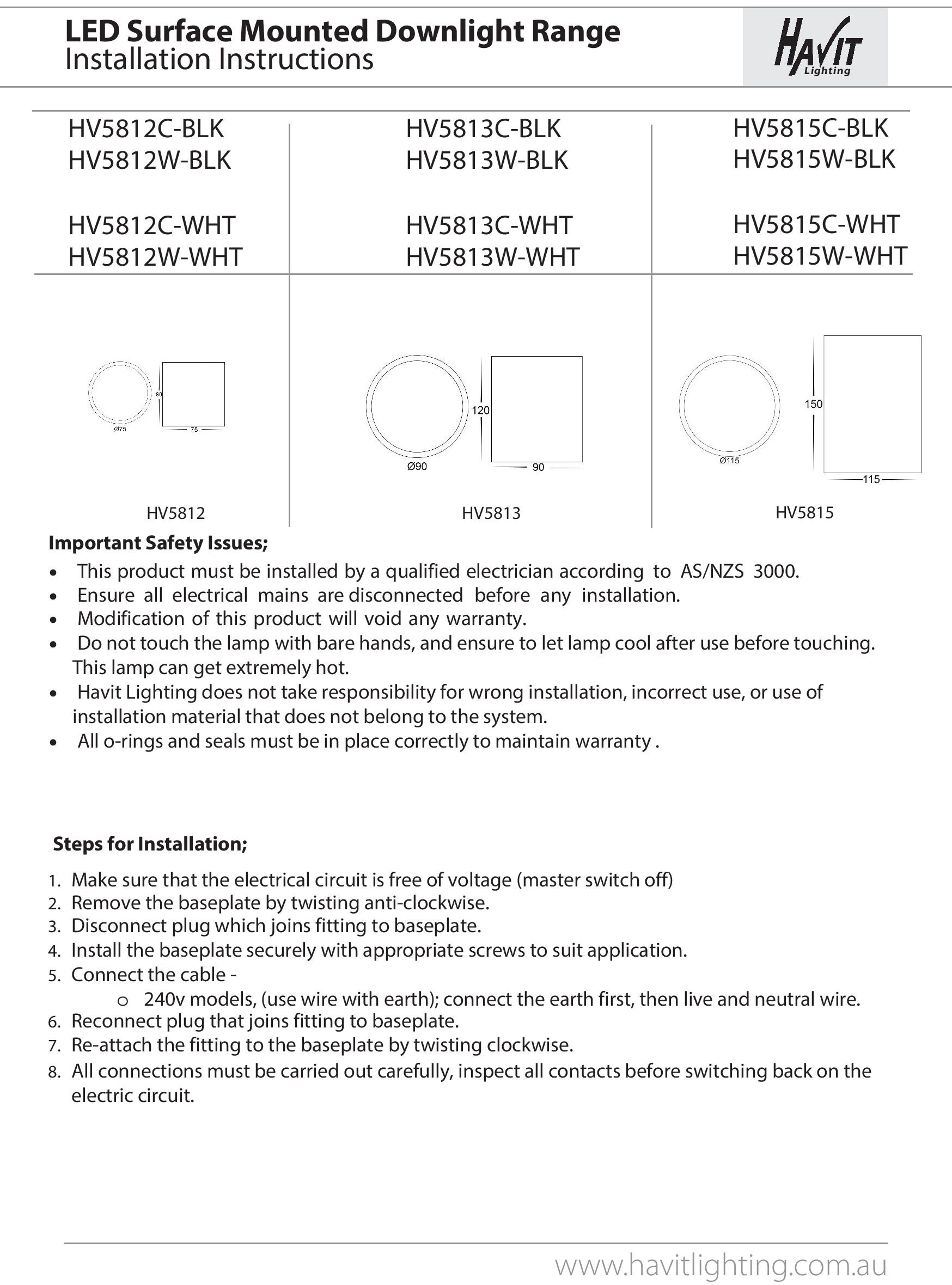 Havit Lighting LED Deckenleuchte »NELLA« LED-Modul Warmweiß