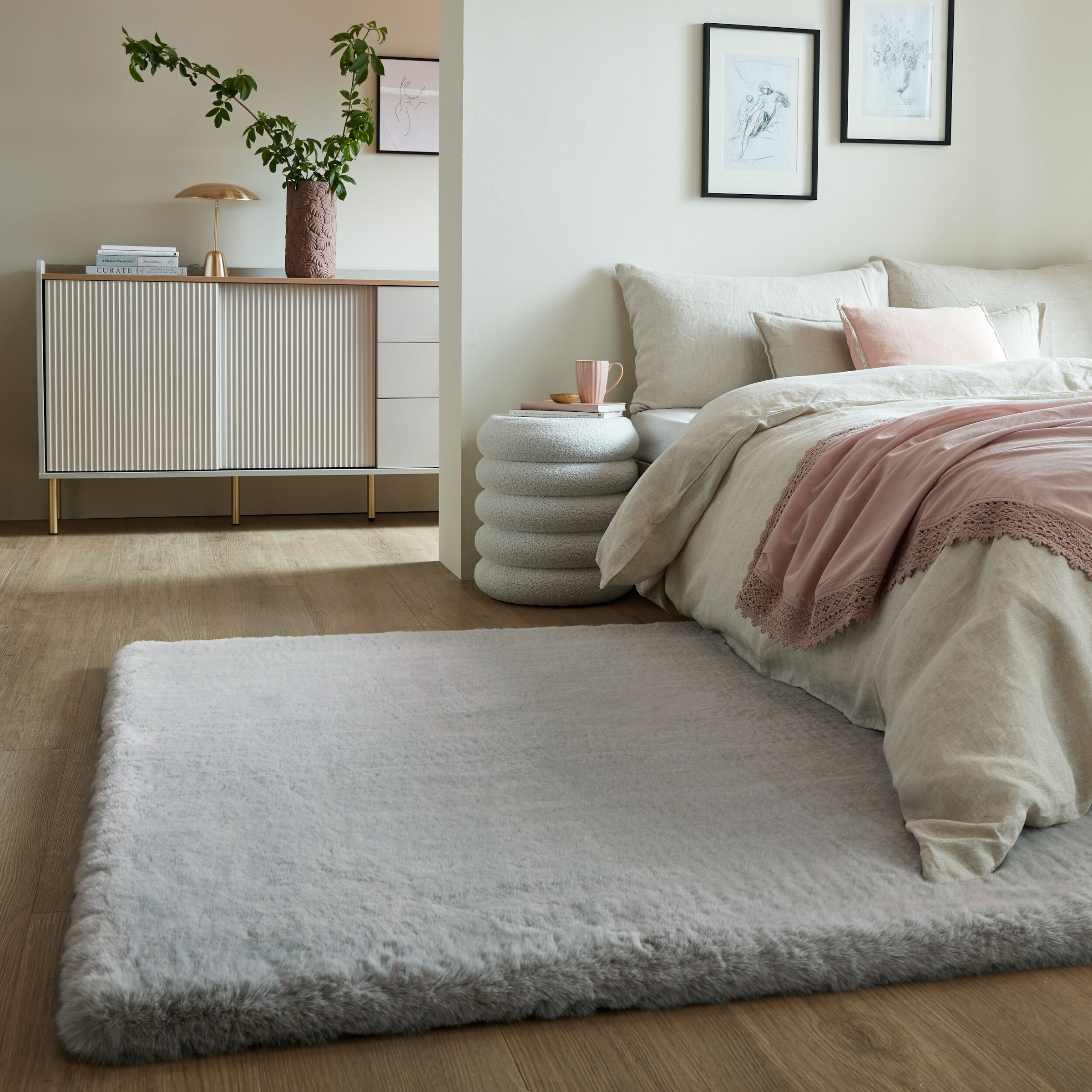 FLAIR RUGS Hochflor-Teppich »Ivy Luxury Fur«, rechteckig, 50 mm Höhe günstig online kaufen