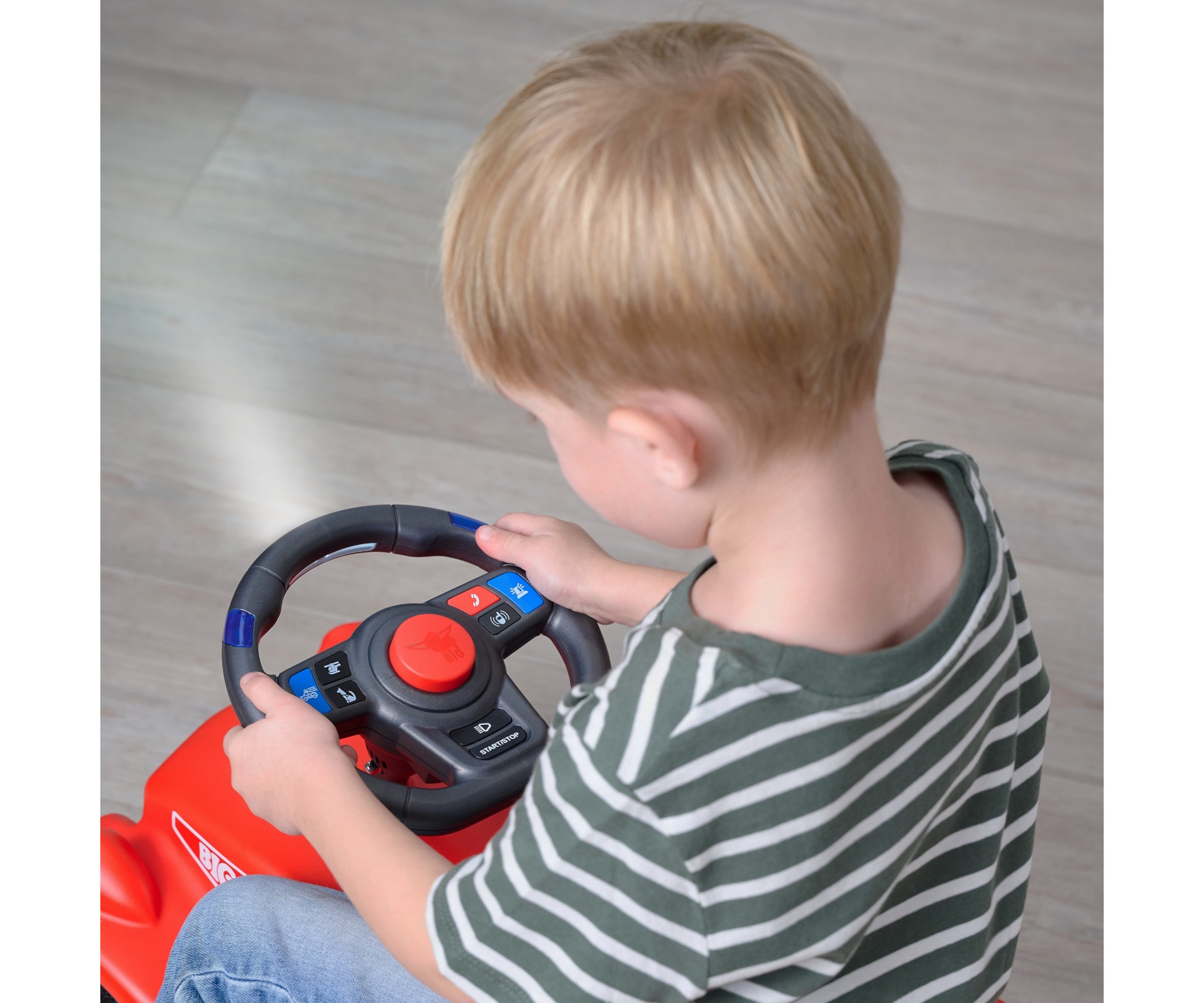 BIG Spielfahrzeug-Lenkrad »BIG SOS Sound Lenkrad« mit Sound; Zubehör für Bobby Car