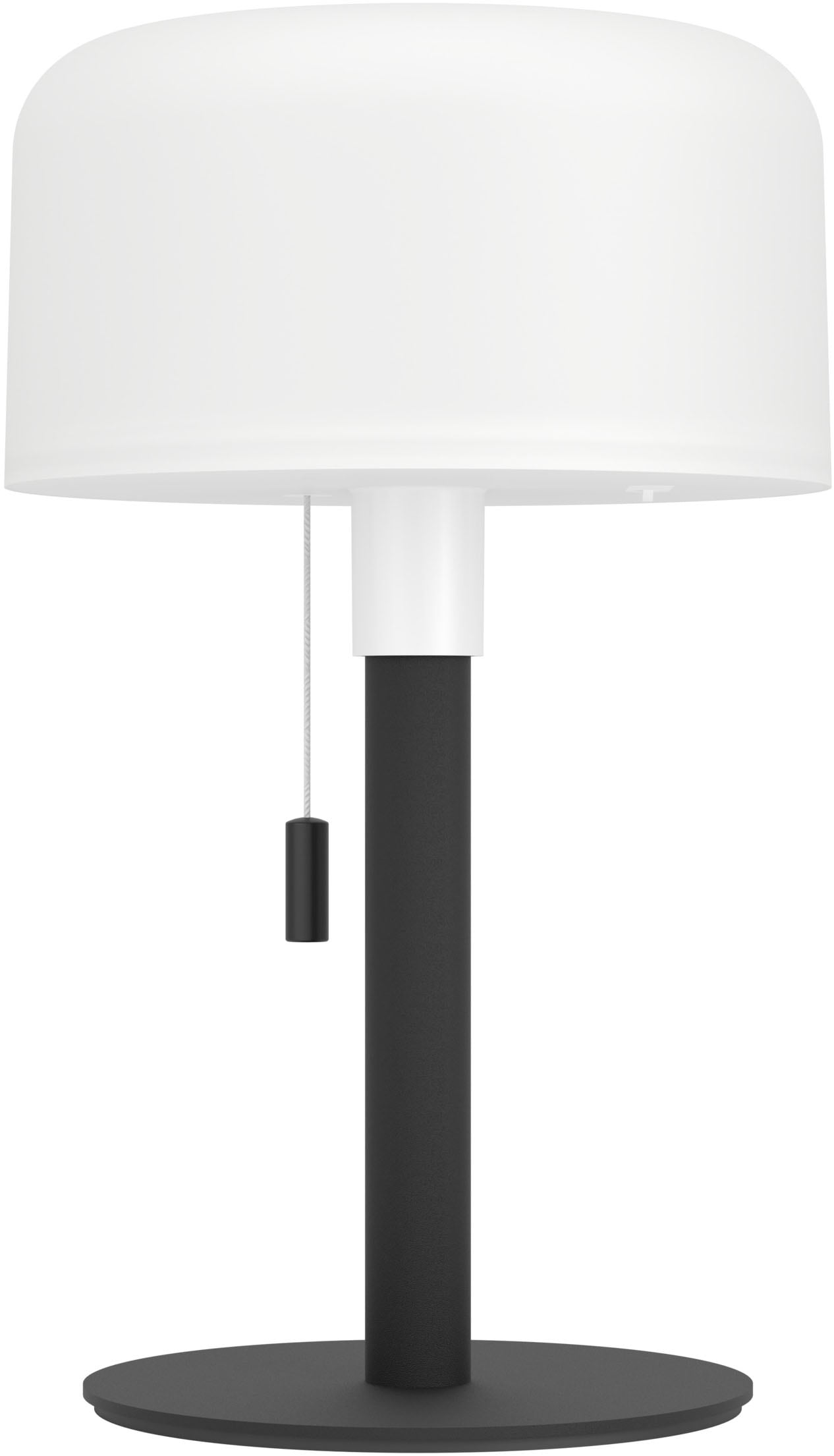 EGLO Tischleuchte »MONTAPALMA Tischlampe - Stahl - SOLAR-LED - 2,2W - IP54« LED-Modul 1 Stk. RGB | Warmweiß Akku Tischleuchte, Außentischleuchte, Gartenlampe, H25 x Ø15 cm