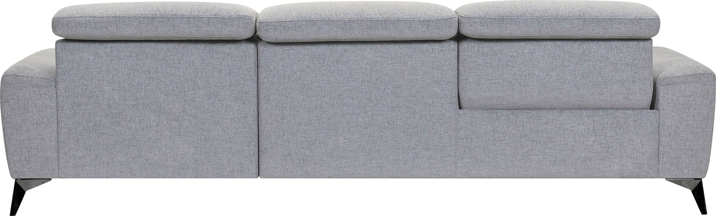 Places of Style Ecksofa »Theron, L-Form, 263 cm,«, elektrische Relaxfunktion, USB-Anschluss, manuelle Kopfteilverstellung