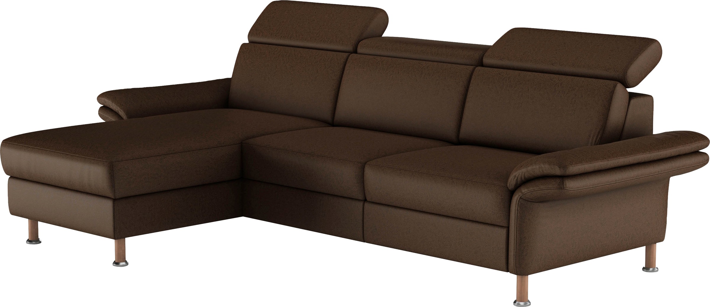 Home affaire Ecksofa »Calypso L-Form«, mit motorischen Funktionen im Sofa und Recamiere