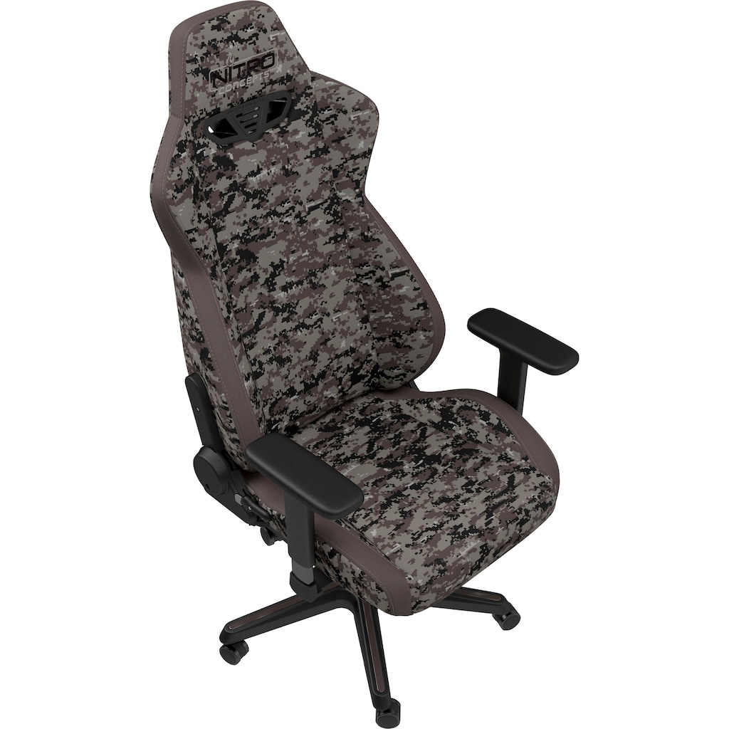 NITRO CONCEPTS Gaming-Stuhl »S300 Urban Camo Gaming Chair«, Bürostuhlzertifizierung DIN EN 1335