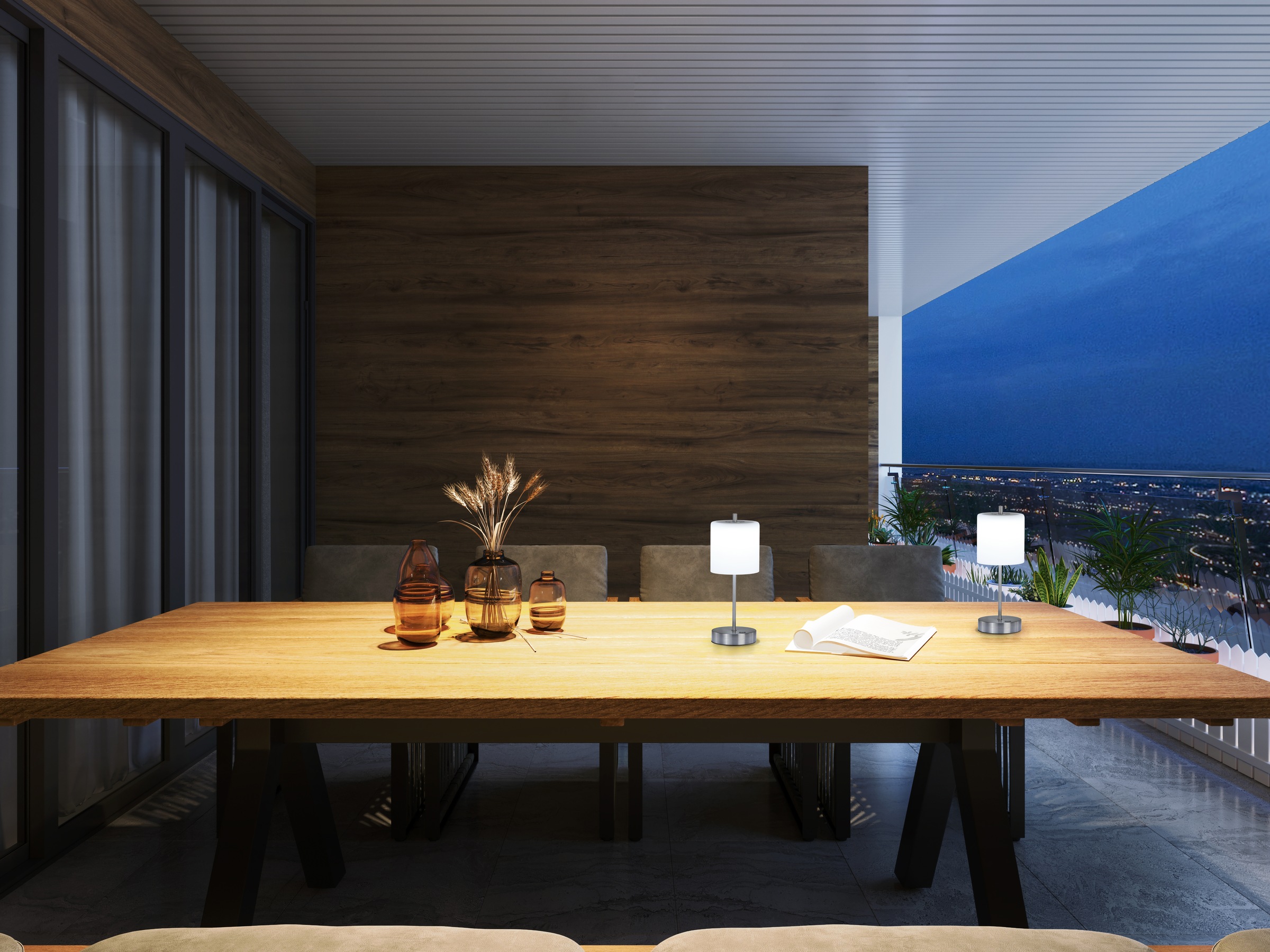 easy! BY FHL LED Tischleuchte »Riva«, 1 flammig, Leuchtmittel LED-Modul   L günstig online kaufen
