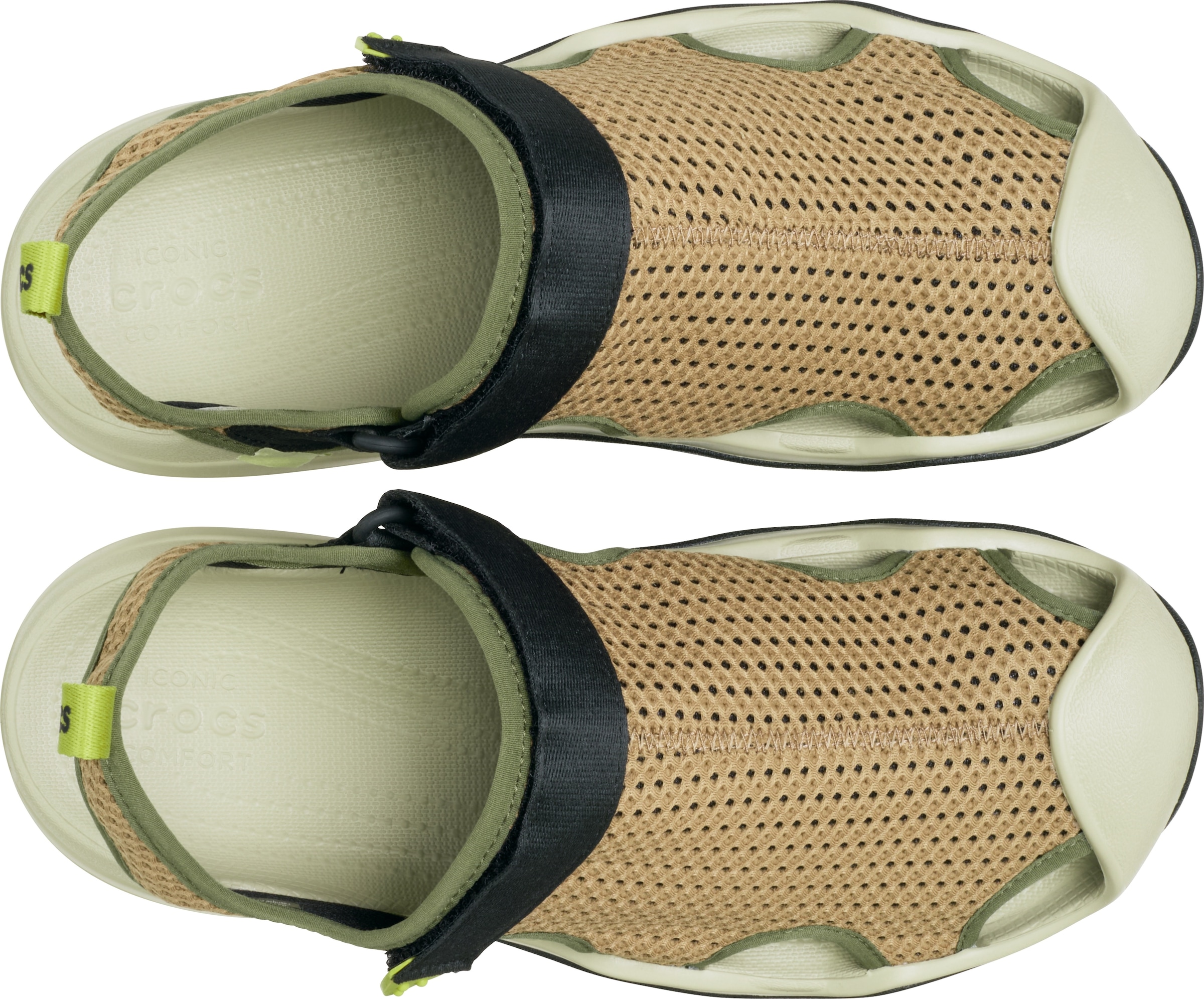 Crocs Badesandale »Swiftwater«, Badeschuh, Wassersandale mit Klettverschluss