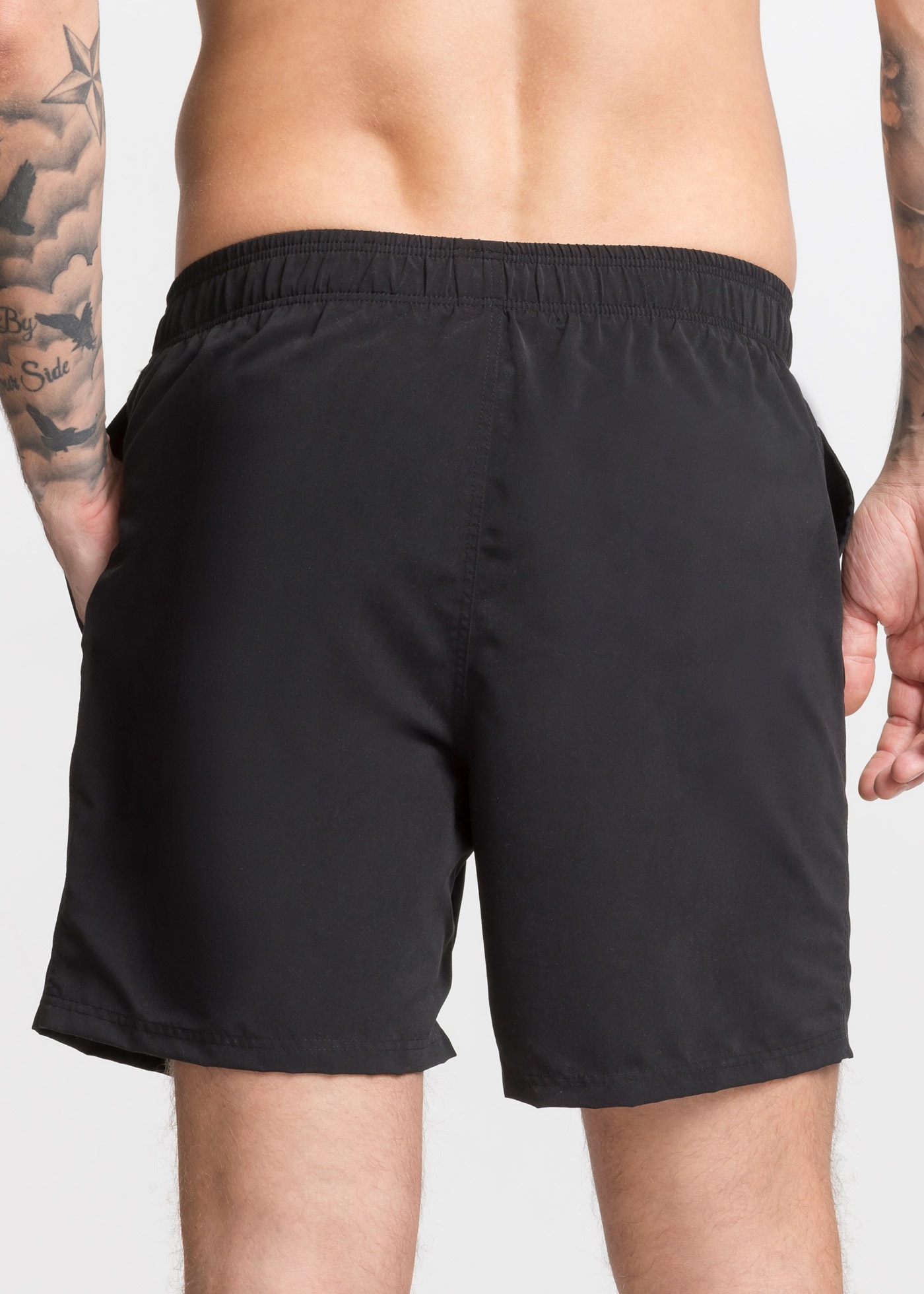 bonprix Badeshorts »Badeshorts« mit Netzfutter, bequeme Passform, unifarben, aus Polyester