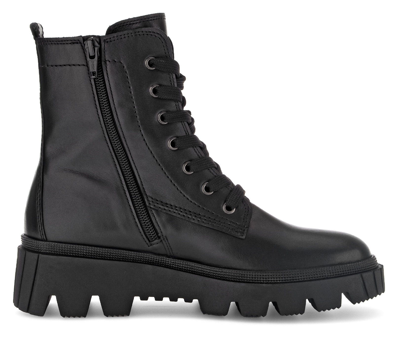 Gabor Schnürboots, Plateau, Schnürstiefelette, Chunky Boots mit Innenreißverschluss