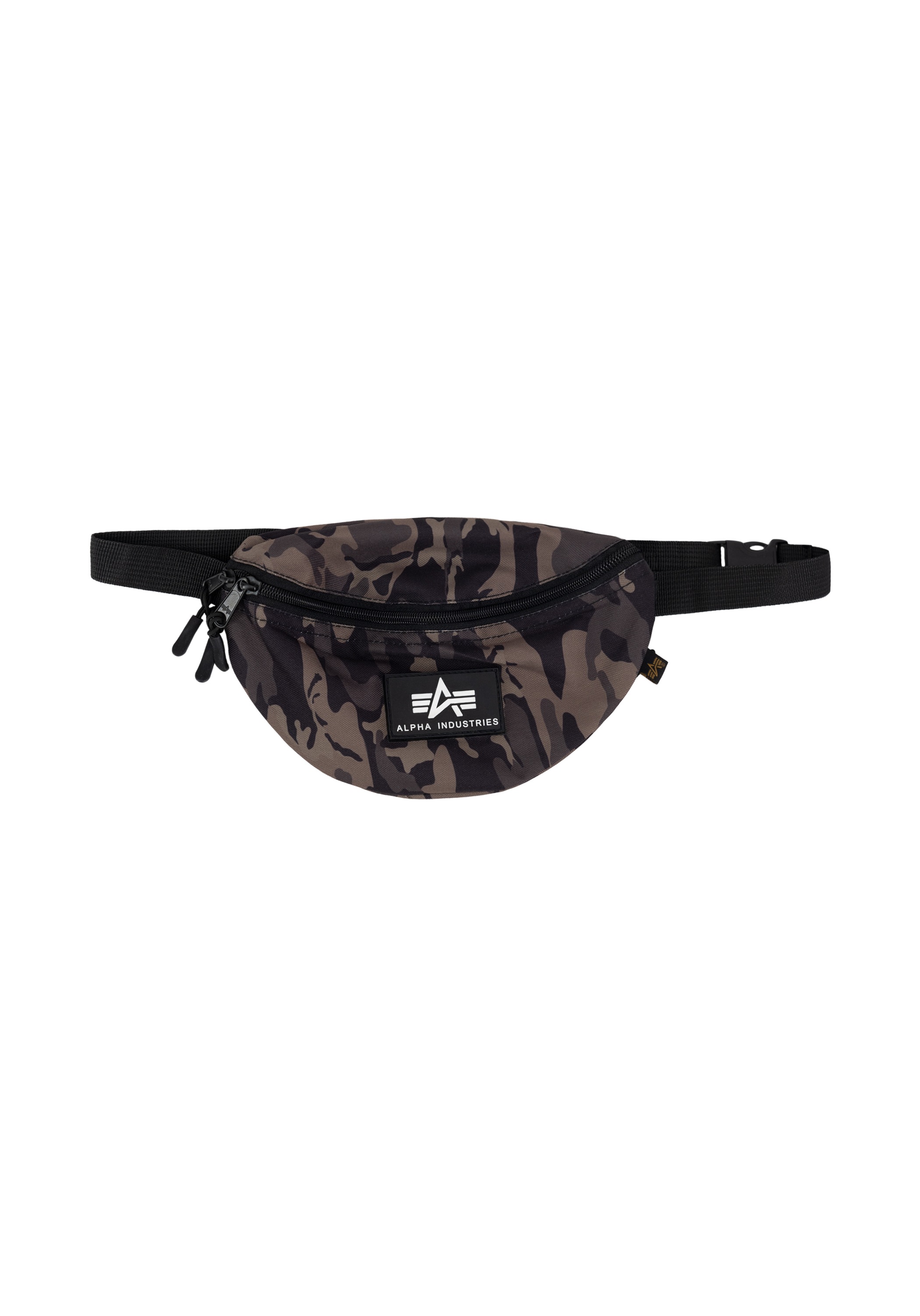 ALPHA INDUSTRIES Gürteltasche »Rubber Print Waistbag« black camo