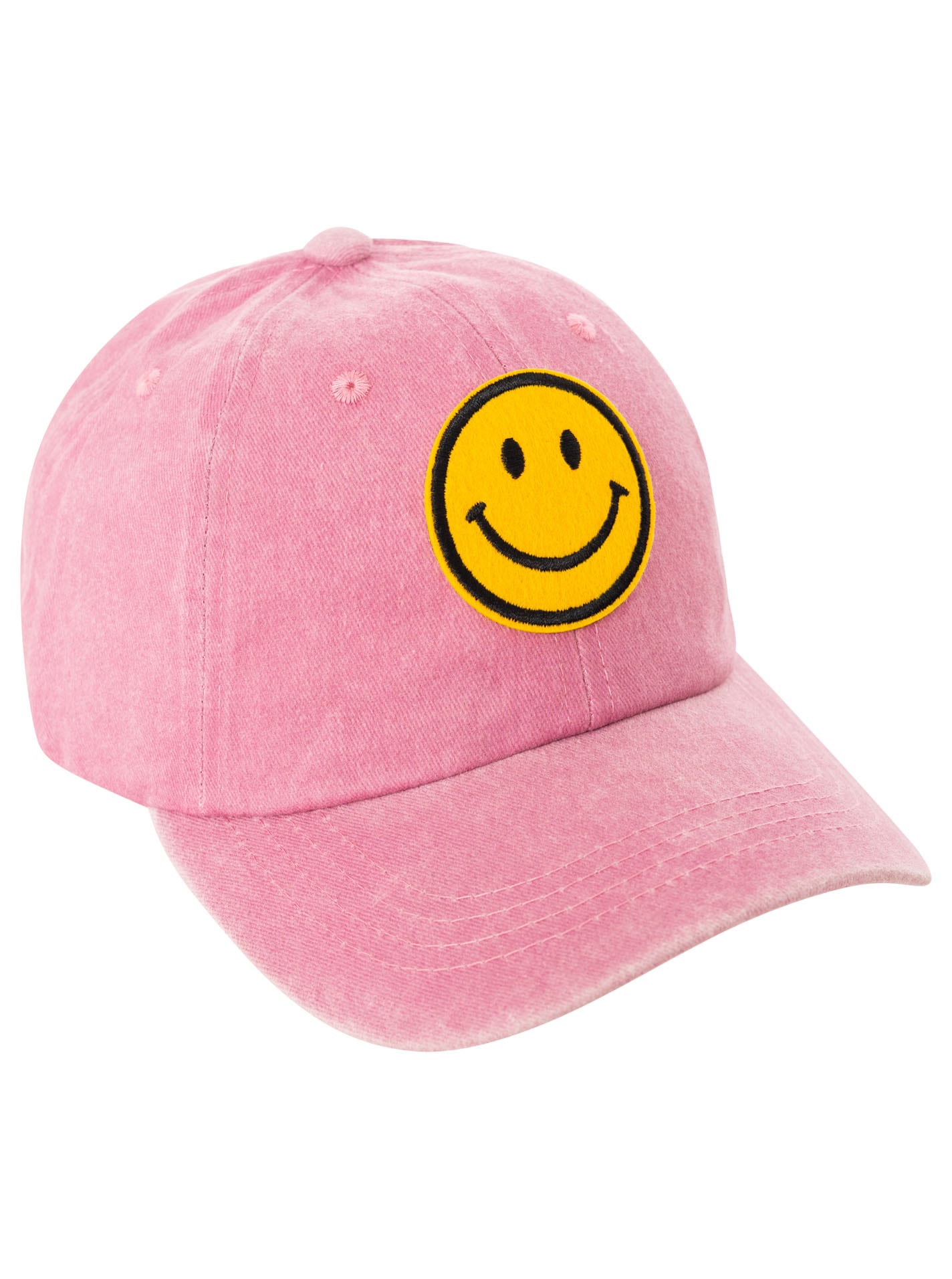 Zwillingsherz Baseball Cap »"Face"« mit fröhlichem Patch, justierbar