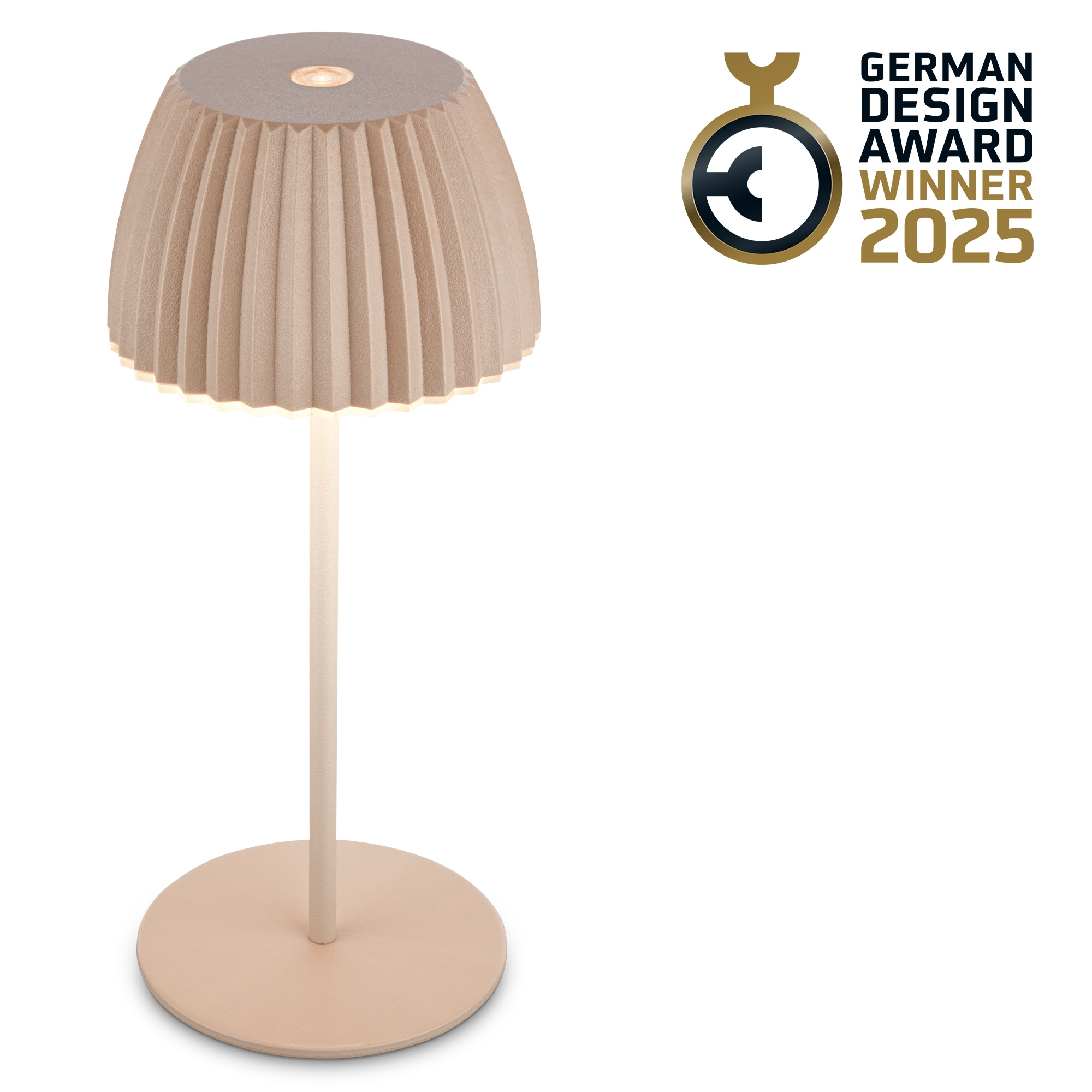 Briloner Leuchten LED Tischleuchte »Akku LED Tischleuchte, mini, beige« günstig online kaufen
