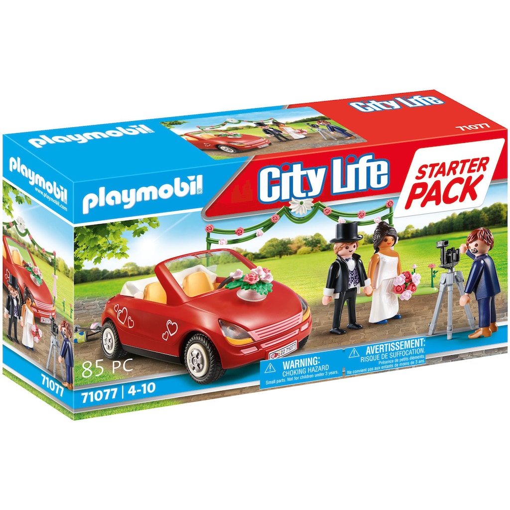 Playmobil® Konstruktions-Spielset »Starter Pack Hochzeit (71077), City Life«