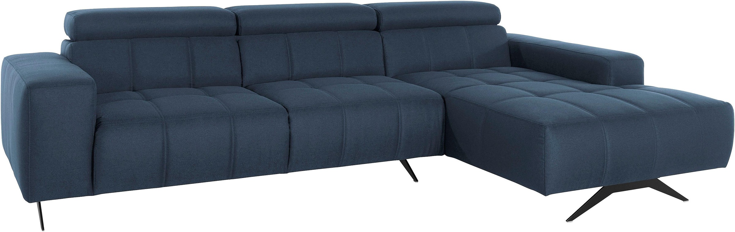DOMO collection Ecksofa »Trento L-Form, mit Kufenfuß oder Einzelfuß« wahlwe günstig online kaufen