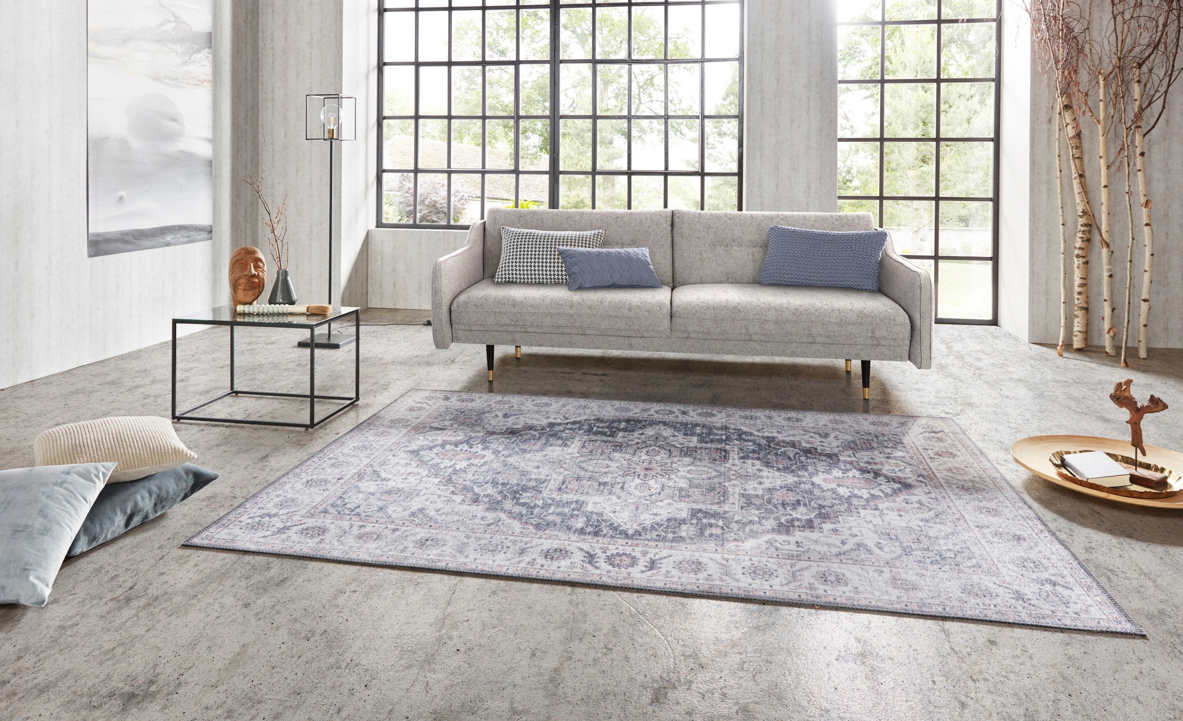 HANSE Home Teppich »Anthea«, rechteckig, 5 mm Höhe, Orientalisch, Läufer, V günstig online kaufen