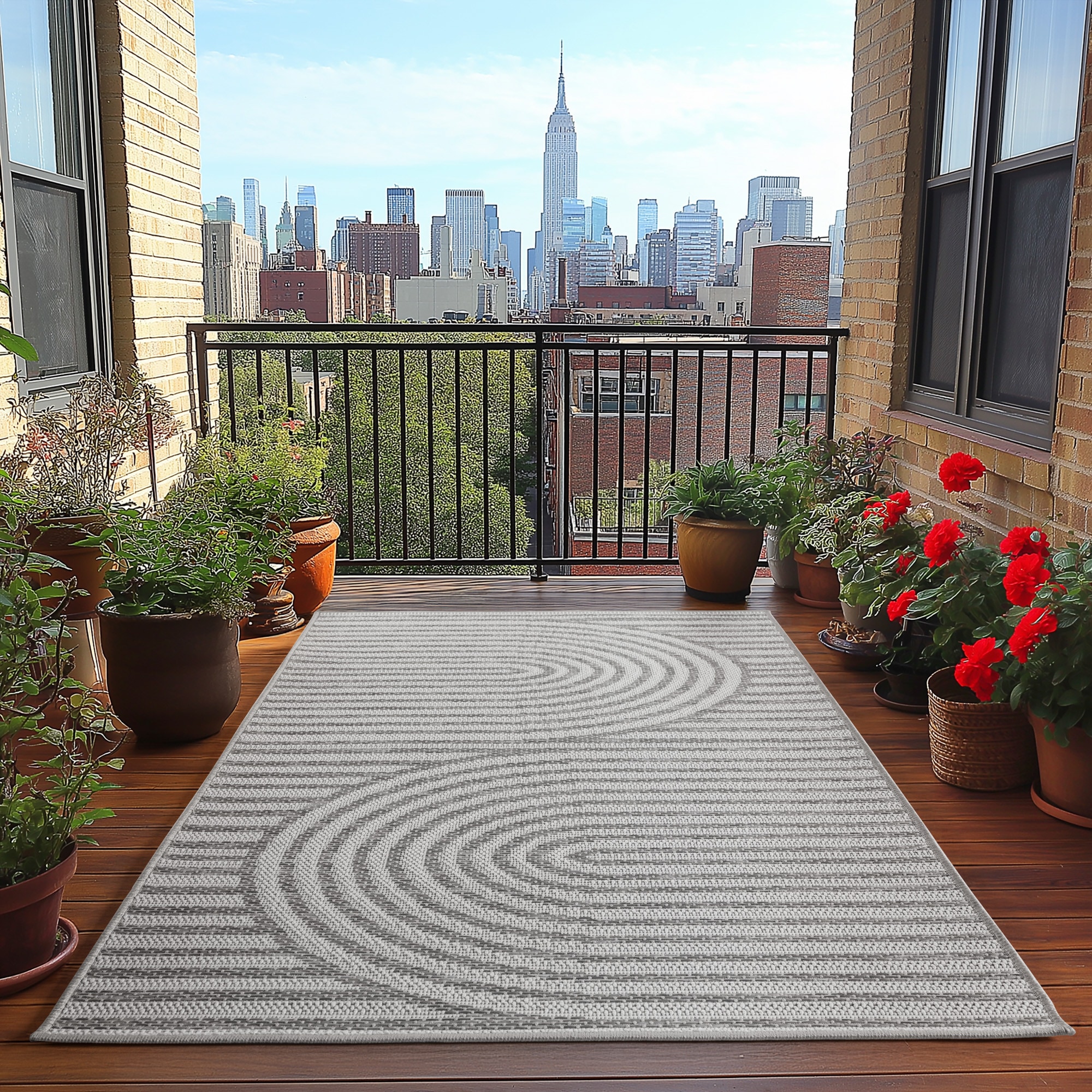 Ayyildiz Teppiche Outdoorteppich »DESERT 1301«, rechteckig, 5 mm Höhe, In und Outdoor, Wohnzimmer, Aussenbereich