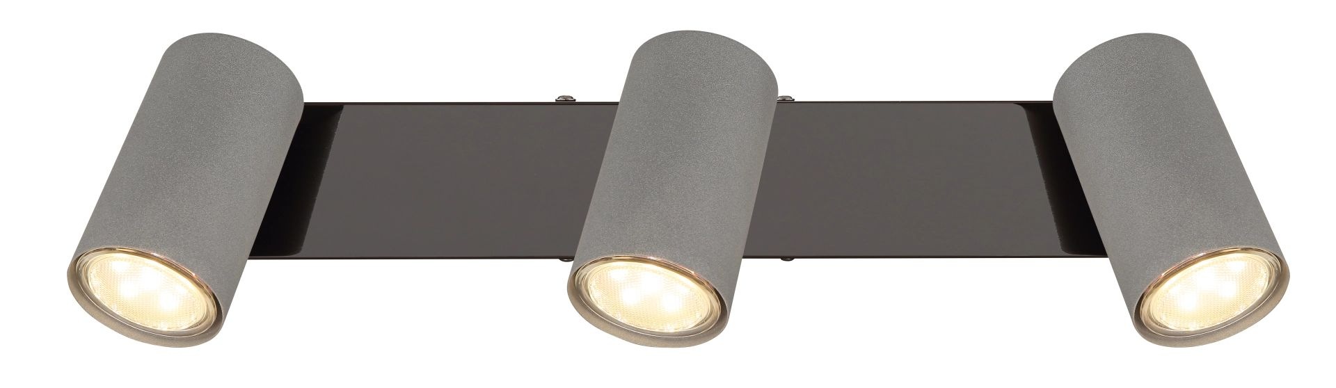 GLOBO LIGHTING LED Deckenstrahler »ROBBY«, 3 flammig, Leuchtmittel GU10 | ohne Leuchtmittel, moderne Wandschildleuchte