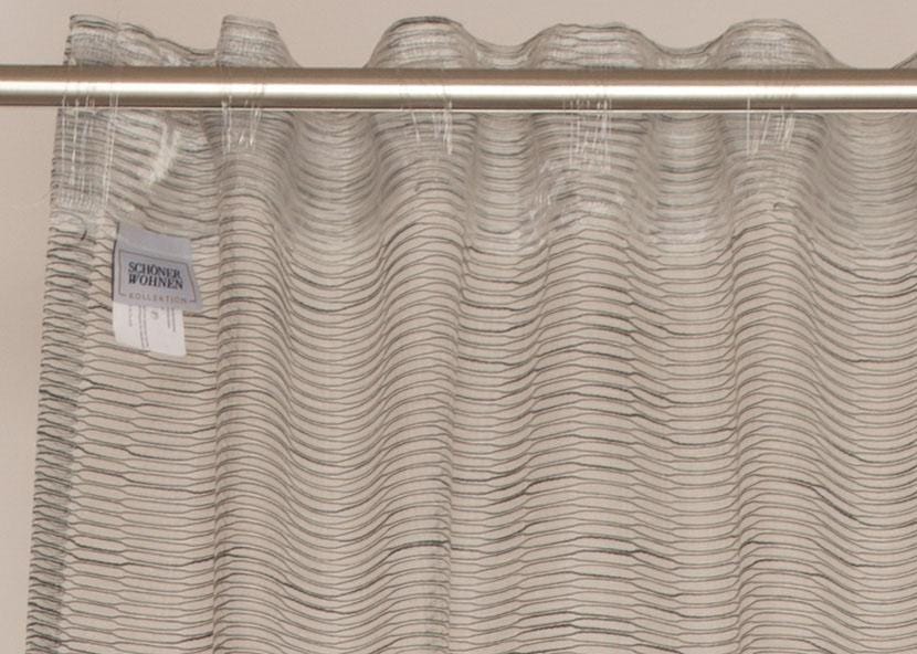 SCHÖNER WOHNEN-Kollektion Vorhang »Meshwork«, (1 St.), HxB: 250x130, Transparent, Netzoptik
