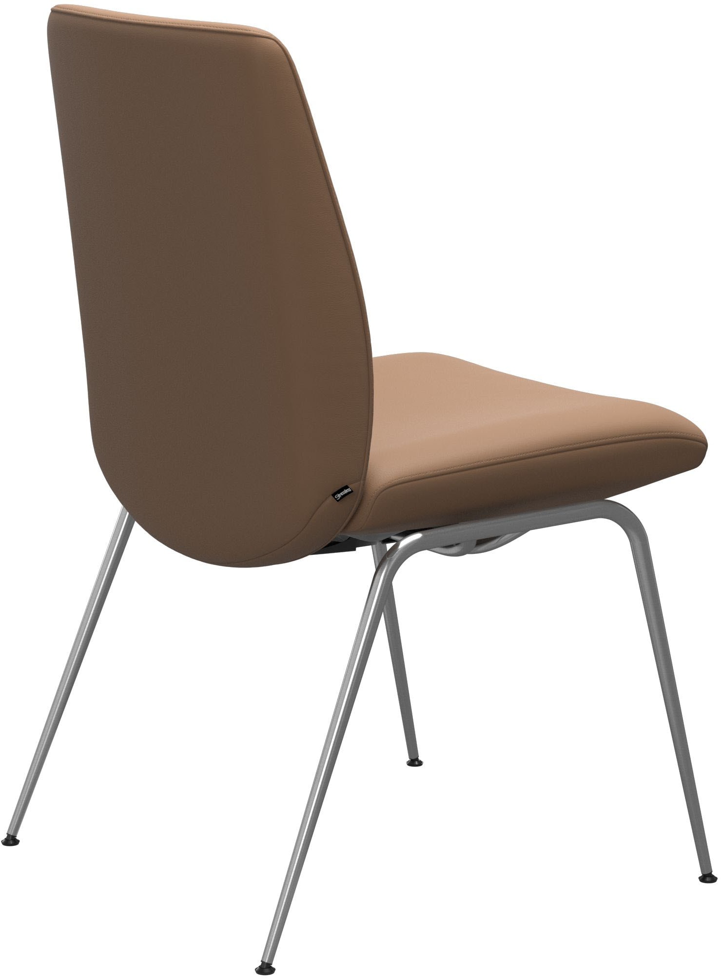 Stressless® Polsterstuhl »Laurel«, Leder BATICK, Low Back, Größe L, mit Beinen aus Stahl in Chrom glänzend