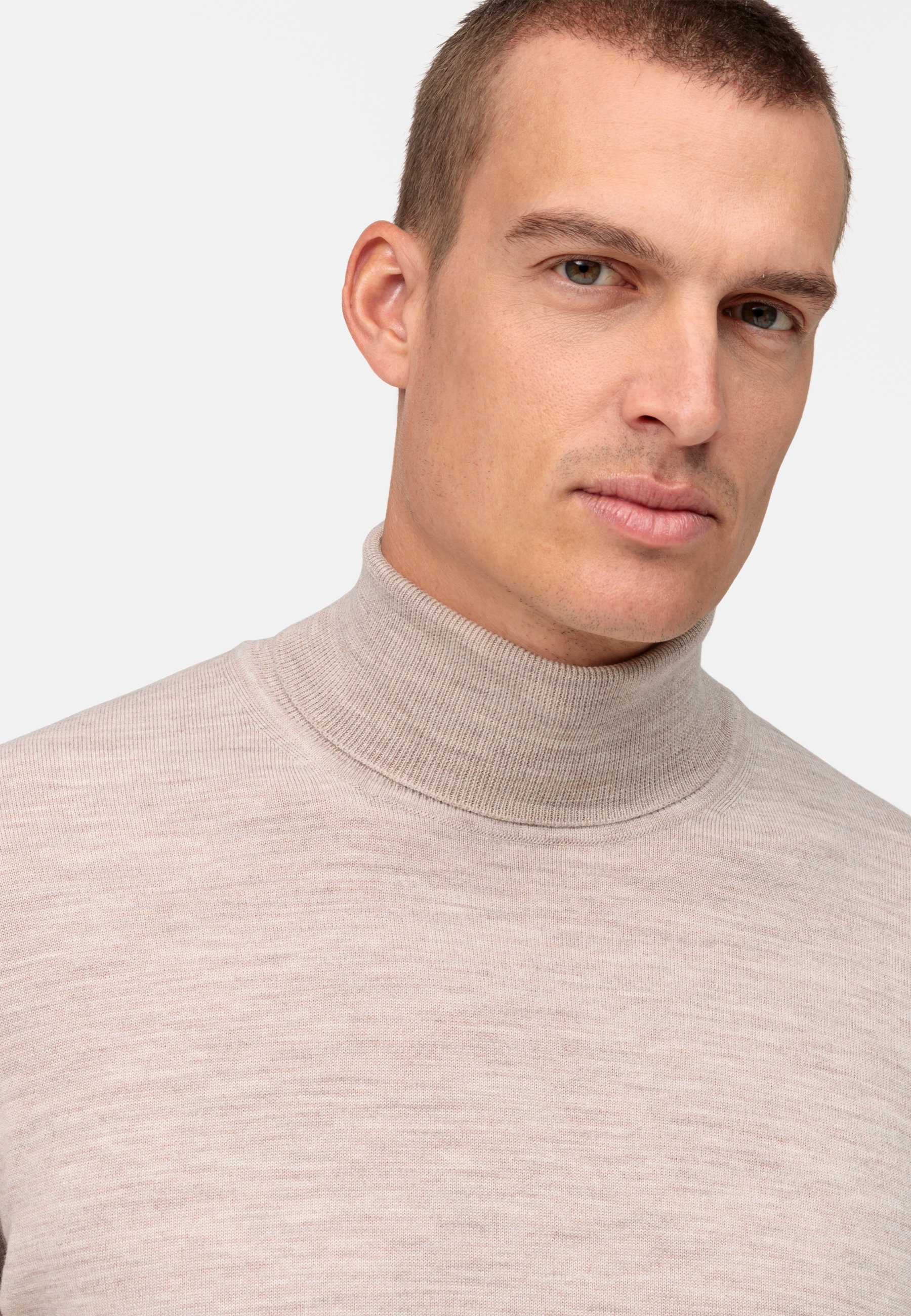 OLYMP Rollkragenpullover »OLYMP Casual Strick«
