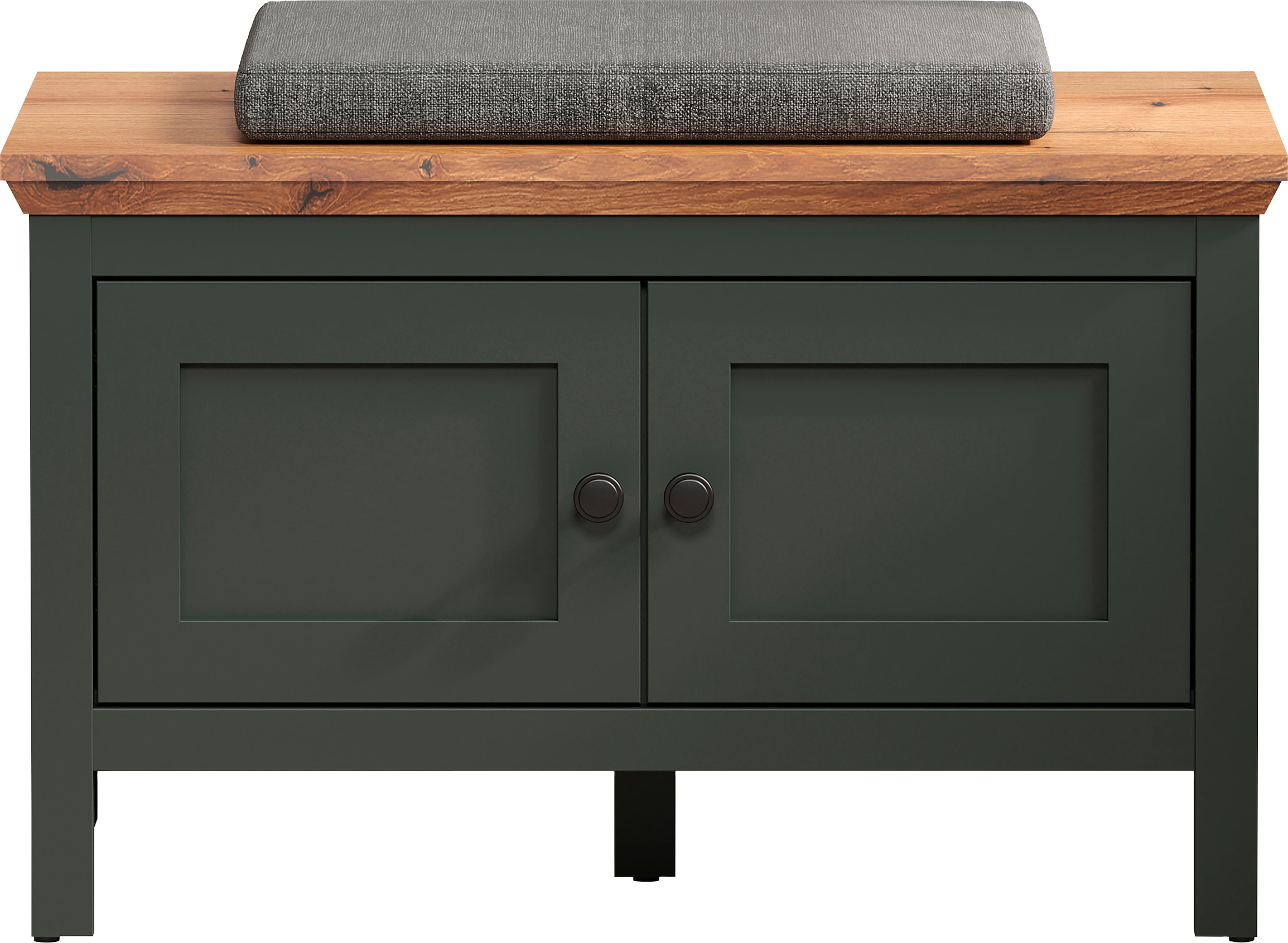Home affaire Schuhbank »Vienna«, (1 St.), Schuhschrank im Landhausstil, Echtholzoptik, Breite 77 cm