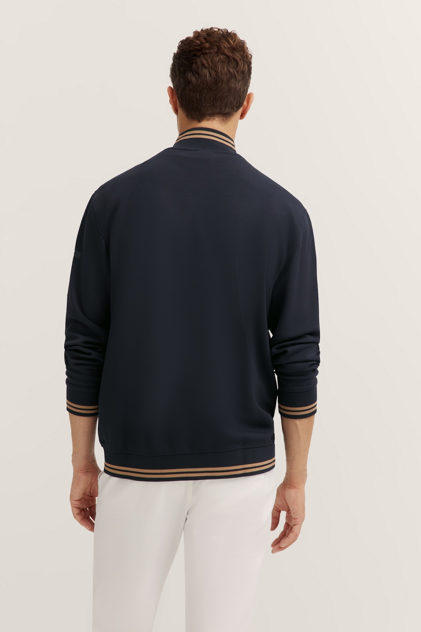 bugatti Sweatjacke, mit Reißverschluss