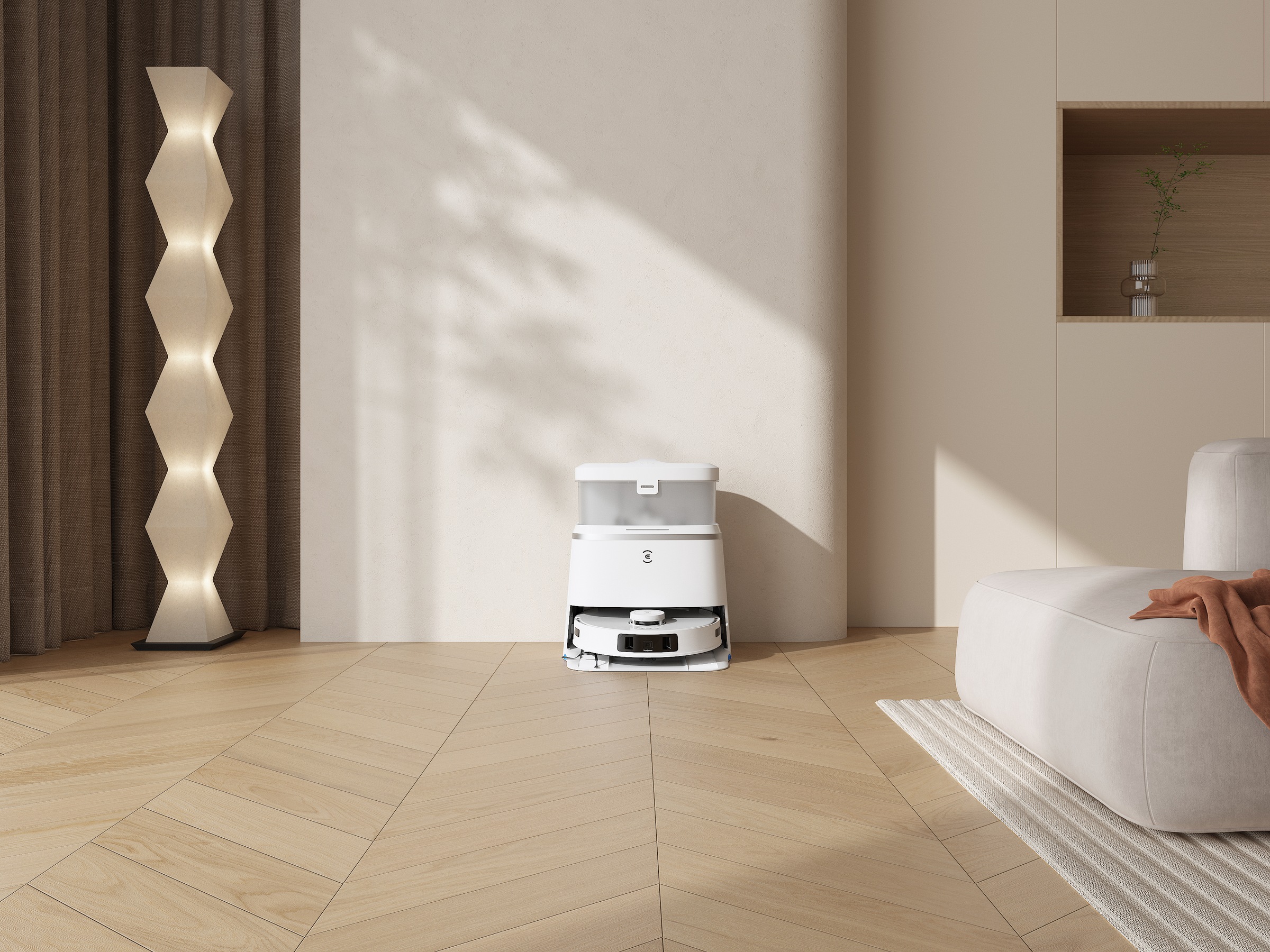 ECOVACS Nass-Trocken-Saugroboter »DEEBOT T30 PRO OMNI«, 11.000PA, Mini OMNI Station, Mopphebesystem, Adaptive Kantenreinigung