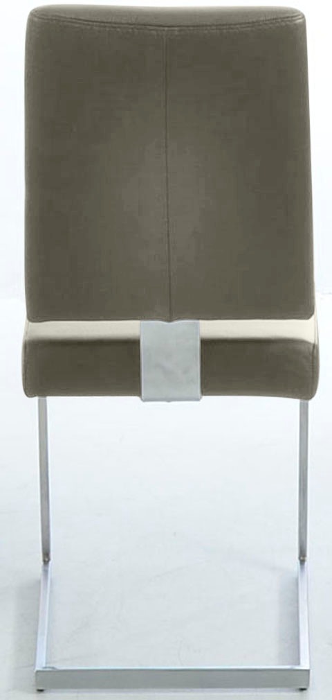 K+W Komfort & Wohnen Freischwinger, Leder Longlife BRONCO, stabiles Hochkantgestell, in Leder oder Microfaser