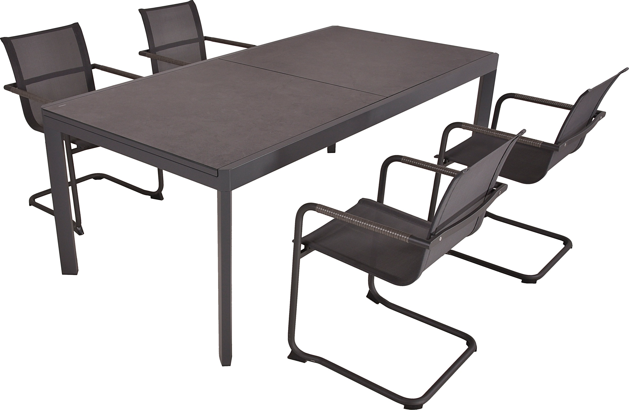 Garden Pleasure Garten-Essgruppe », Tischgruppe »NEREA«« Set, 5 Stk. tlg. 4 günstig online kaufen