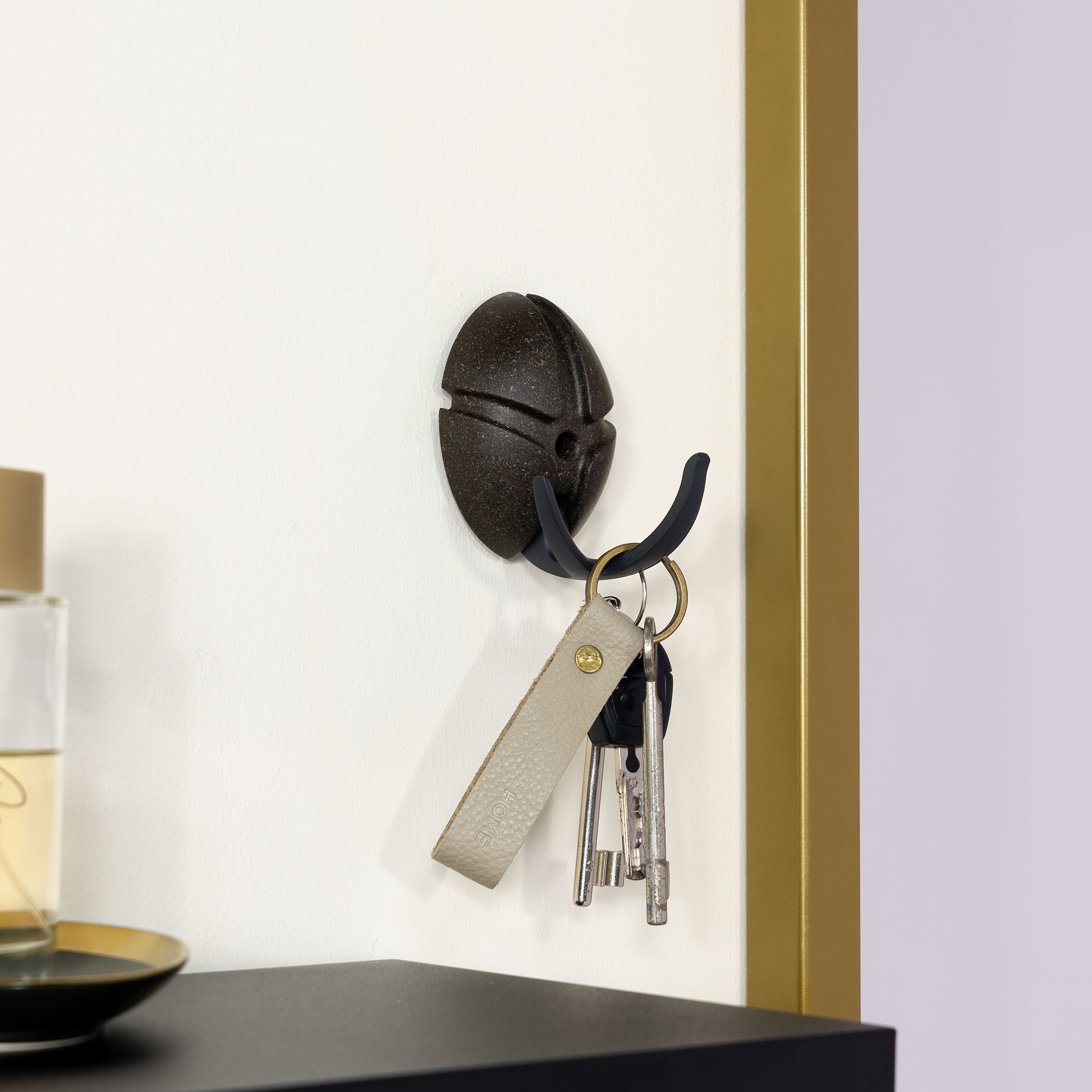 Spinder Design Garderobenhaken »TICK BIO« Design-Garderobe aus recyceltem ABS und mit klappbaren Haken