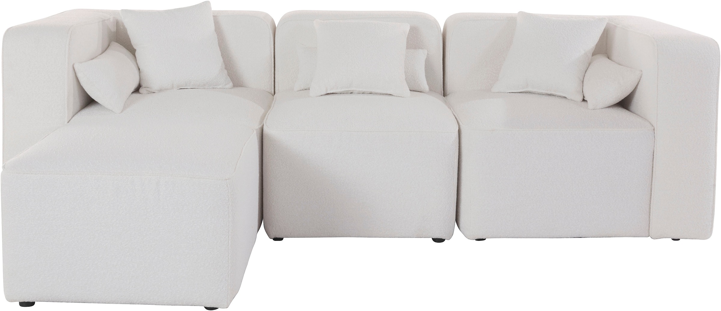 Home affaire 3-Sitzer »Sundstrup L-Form« Modulserie, individuelle Zusammens günstig online kaufen